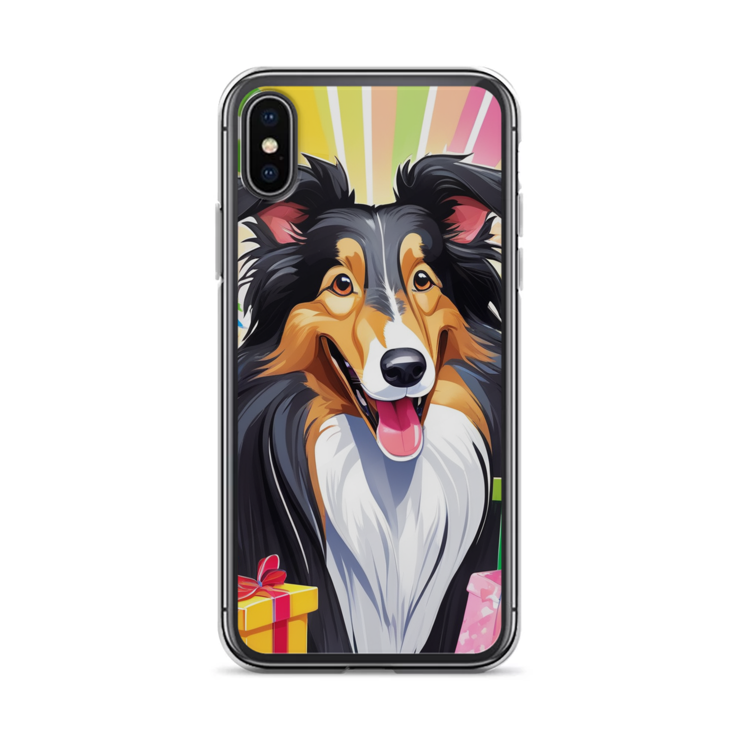 PugMug Custom Collie iPhone Case