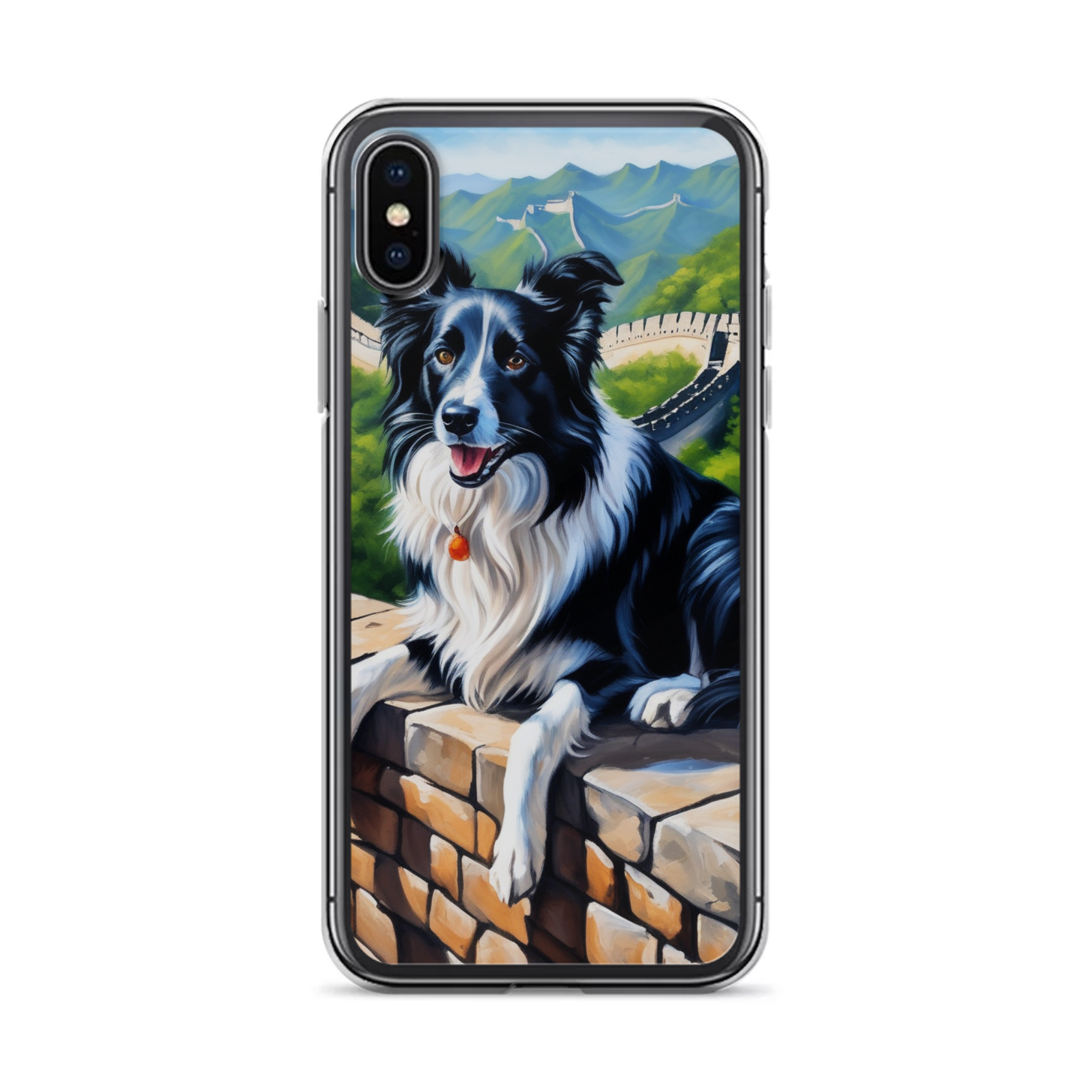 PugMug Custom Border Collie iPhone Case
