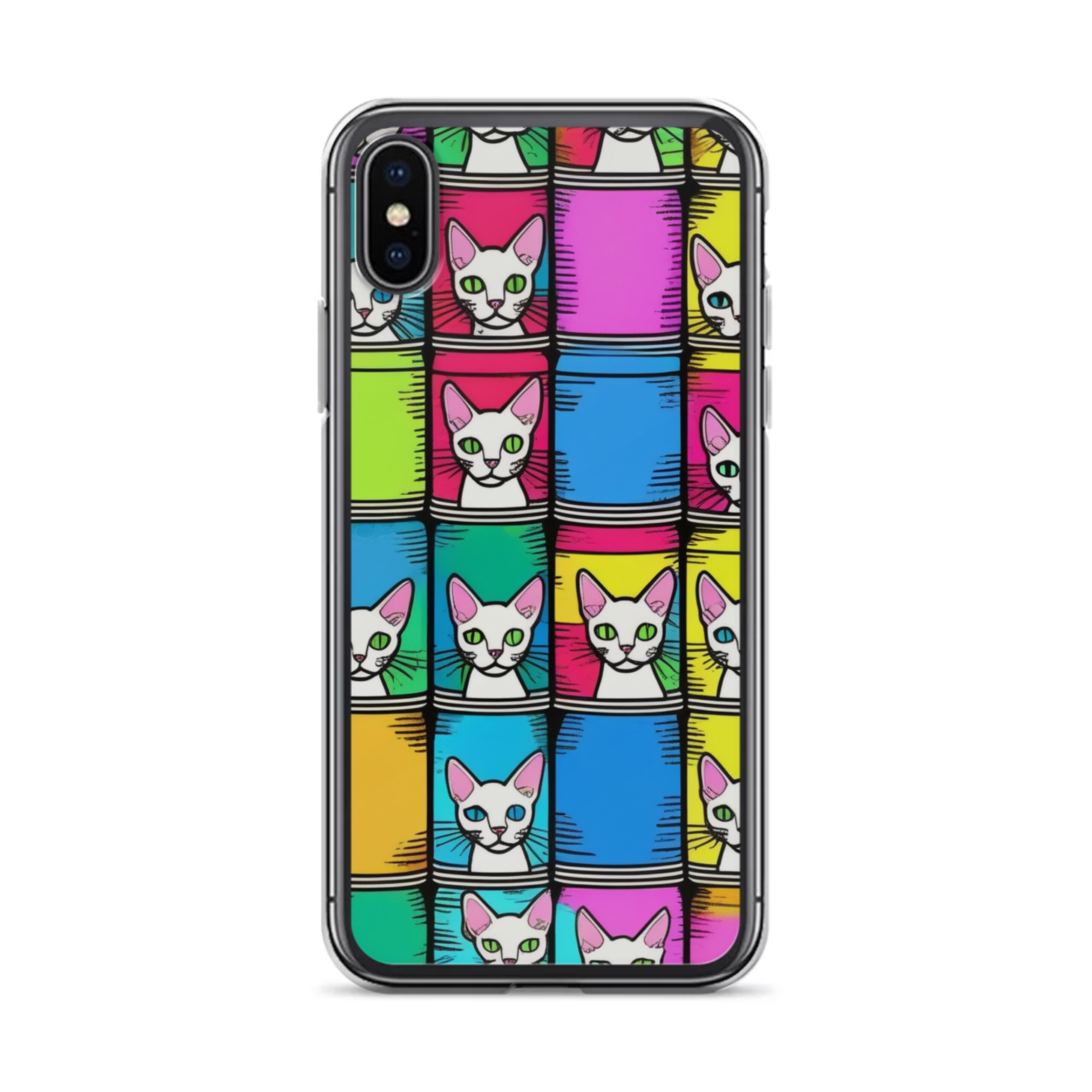PugMug Custom Tabby Devon Rex Cat iPhone Case