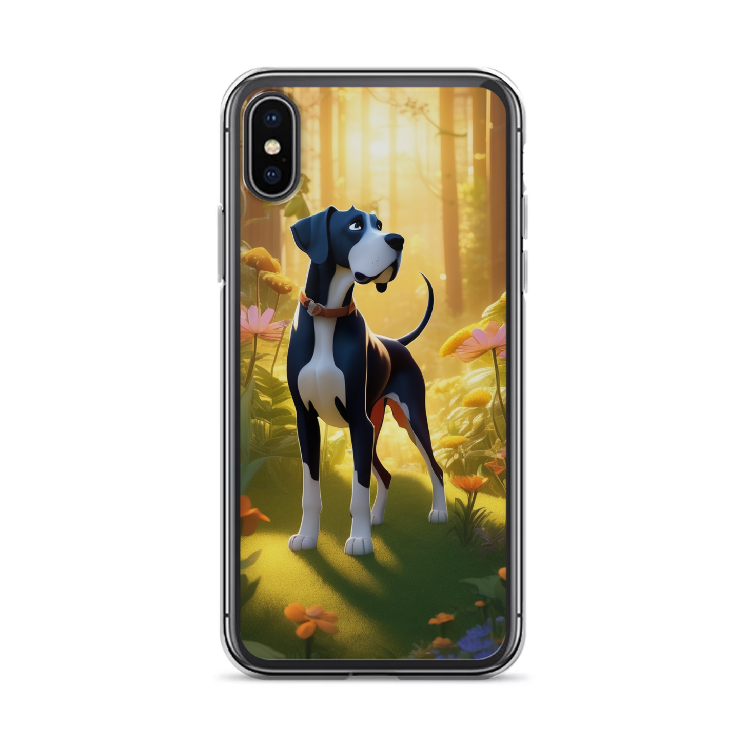 PugMug Custom Great Dane iPhone Case