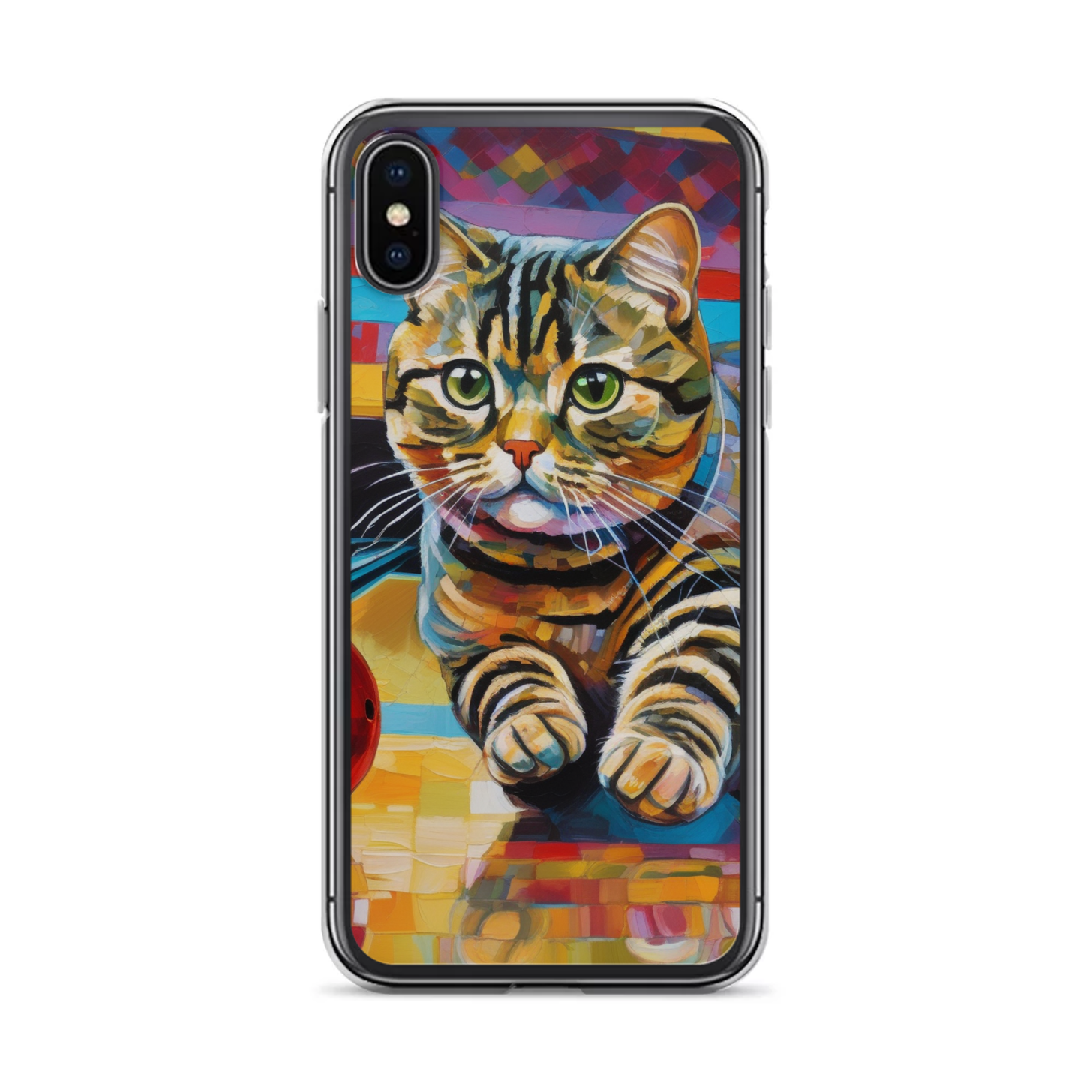PugMug Custom Tabby Scottish Fold Cat iPhone Case