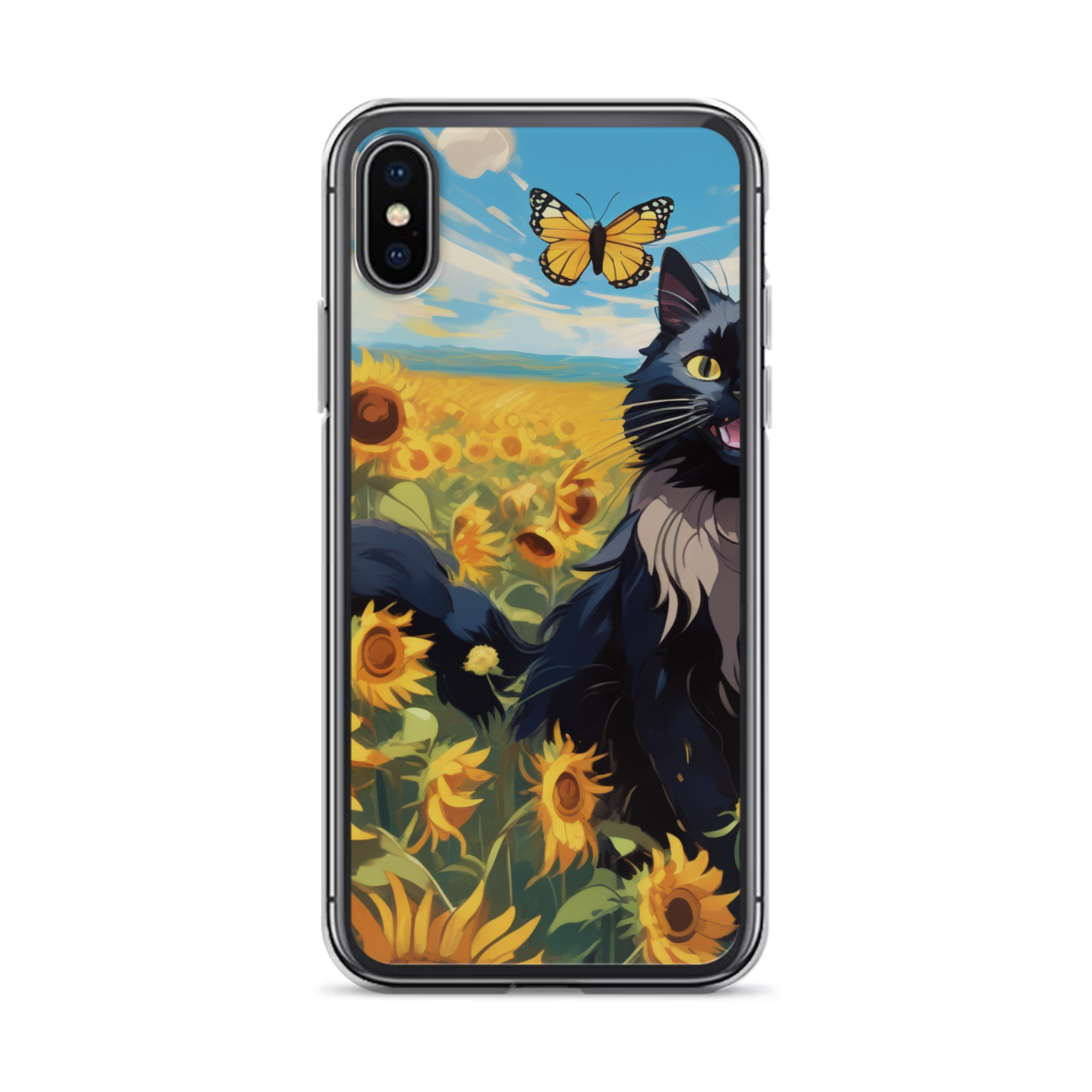 PugMug Custom Black Ragdoll Cat iPhone Case