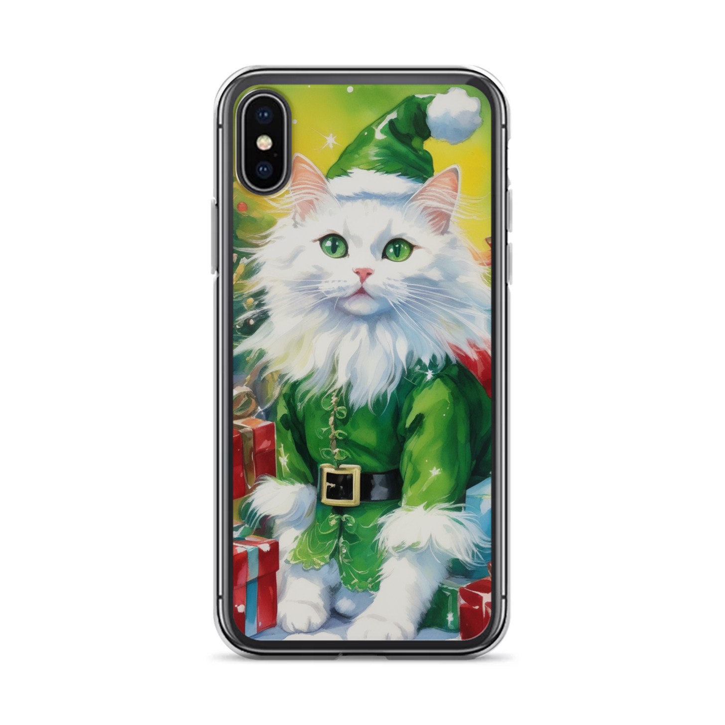PugMug Custom White Ragdoll Cat iPhone Case