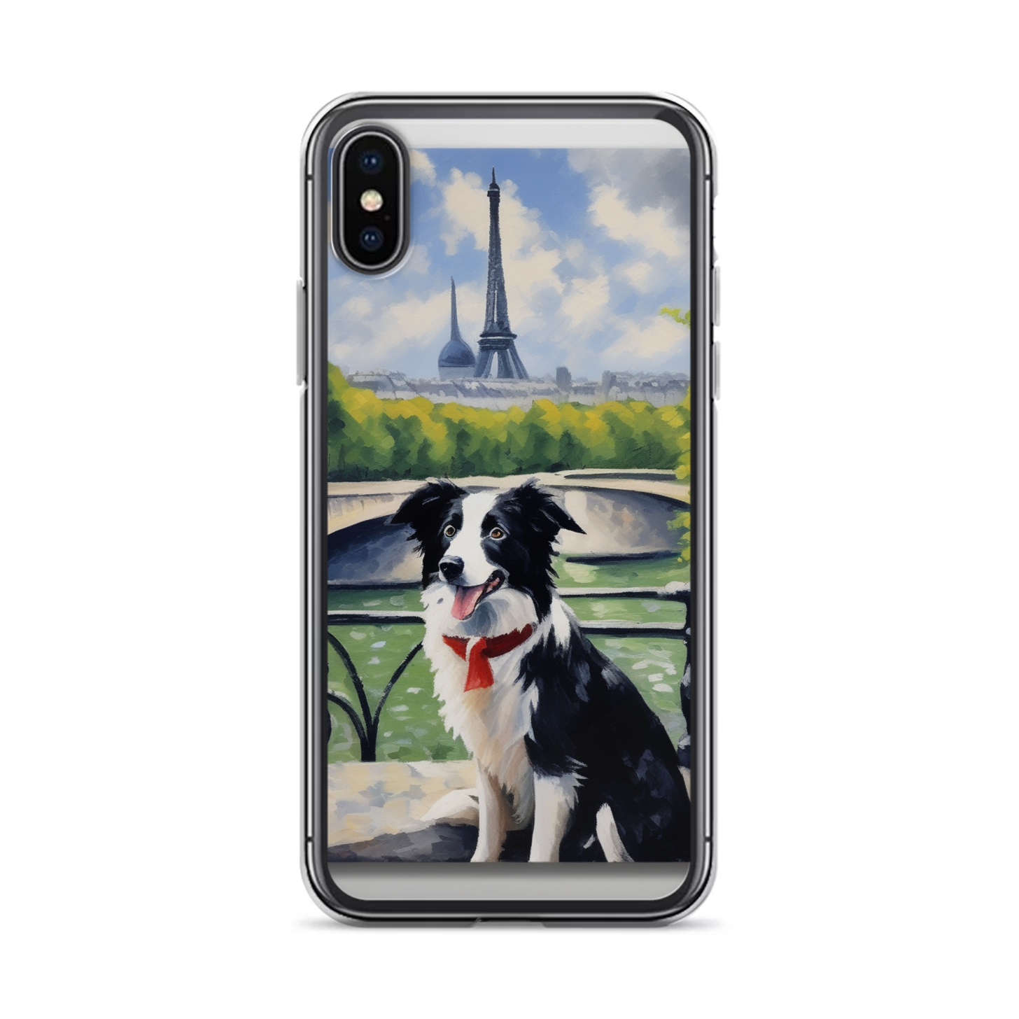 PugMug Custom Border Collie iPhone Case