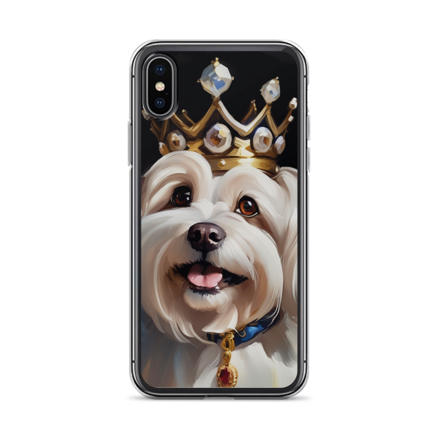 PugMug Custom White Havanese Dog iPhone Case