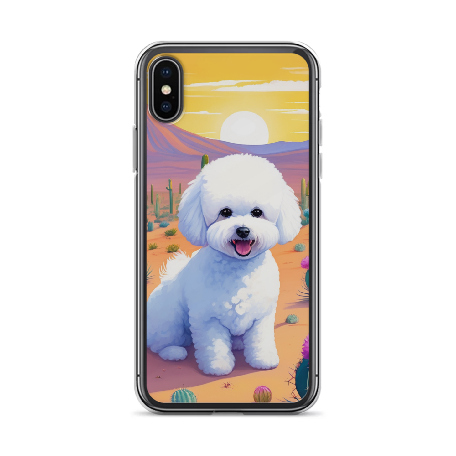 PugMug Custom Bichons Frise iPhone Case