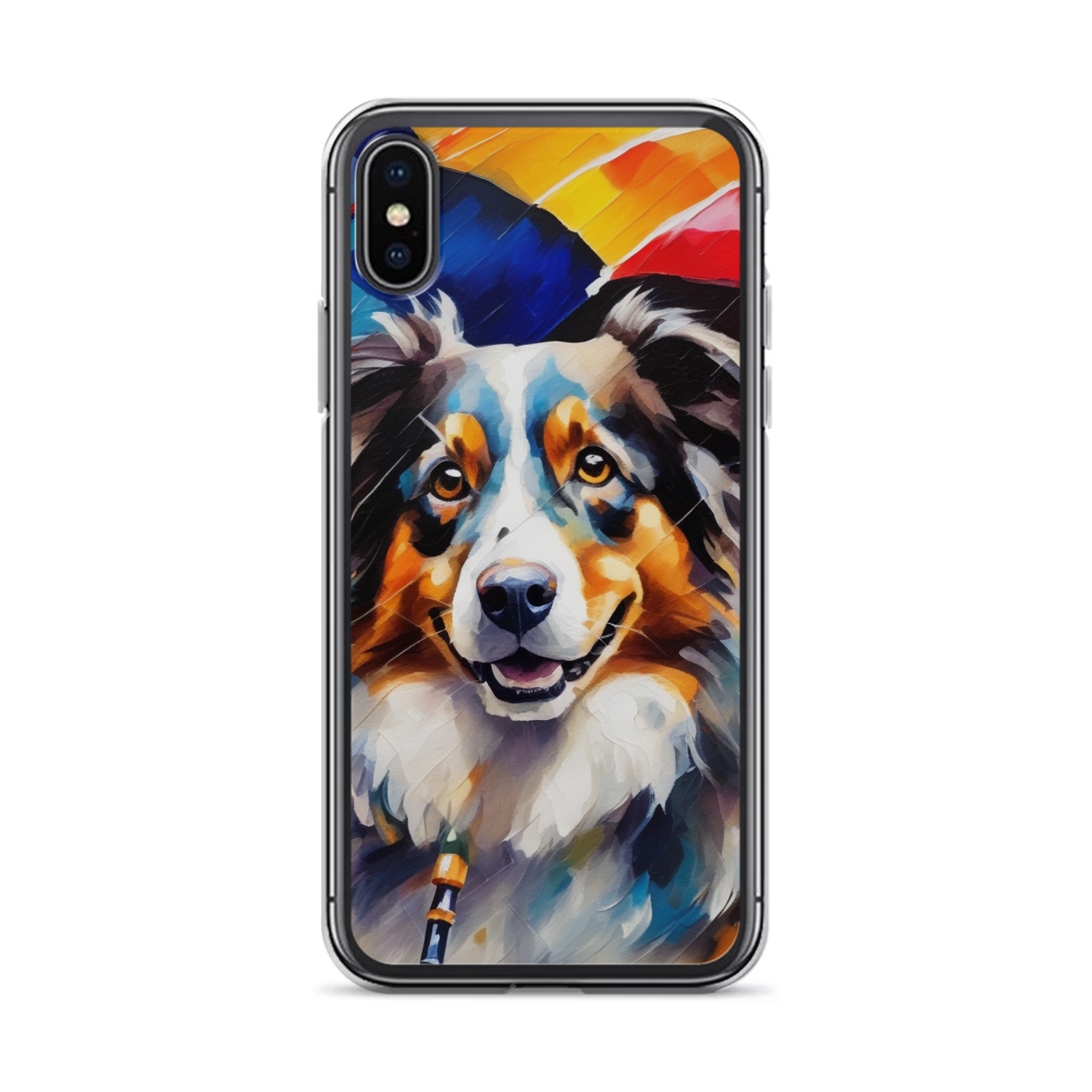 PugMug Custom Miniature American Shepherd iPhone Case