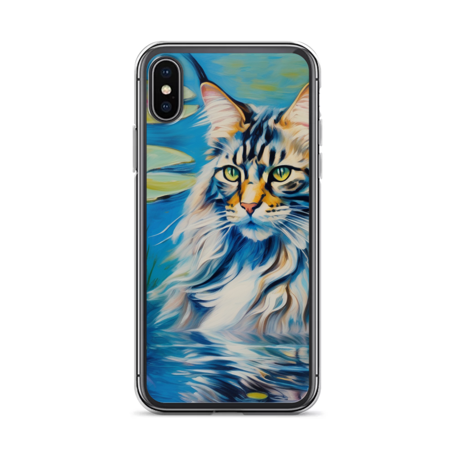 PugMug Custom Tabby Maine Coon Cat iPhone Case