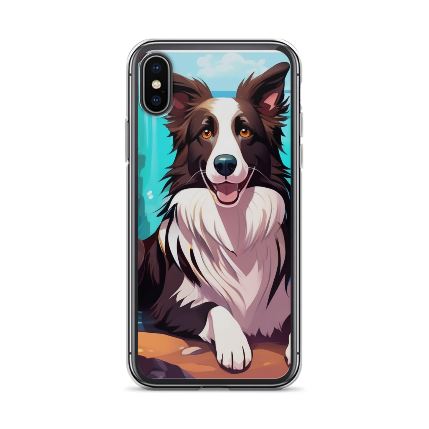 PugMug Custom Border Collie iPhone Case