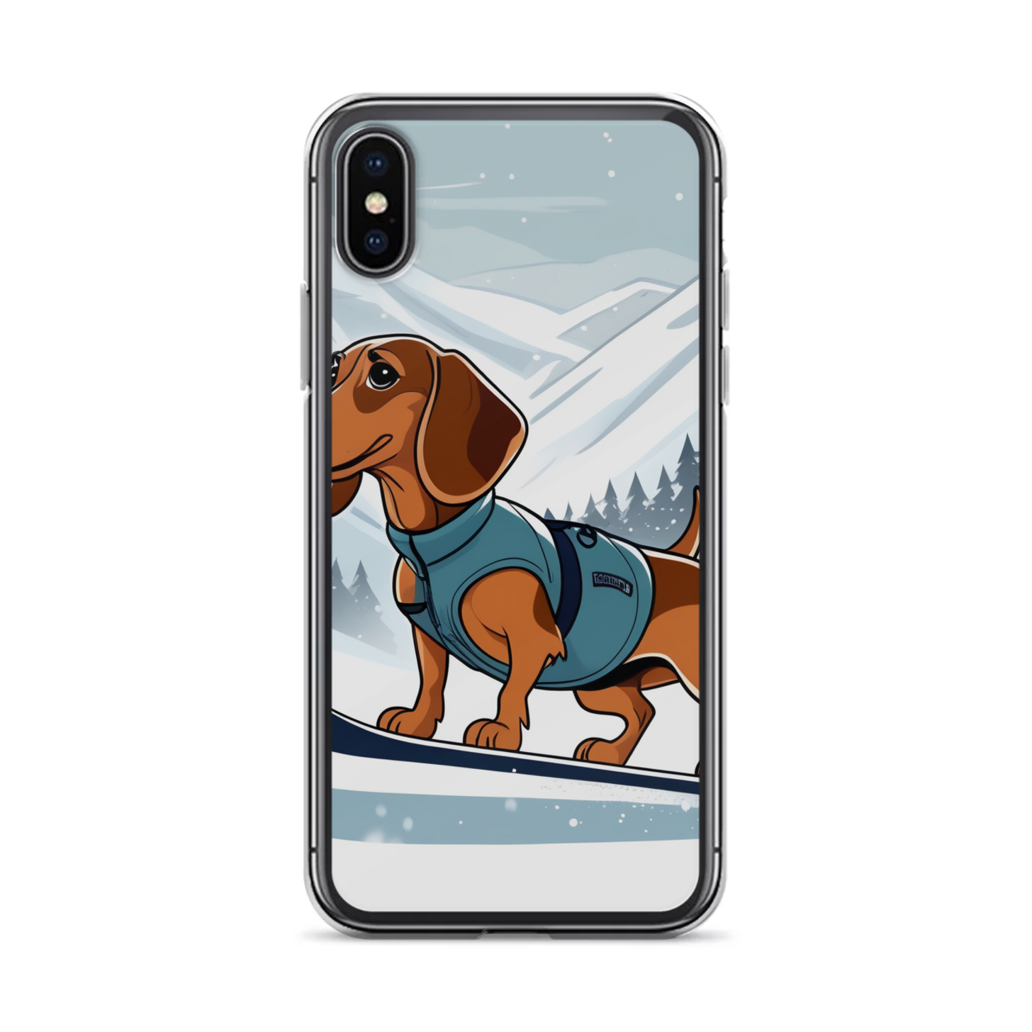 PugMug Custom Tan Dachshund iPhone Case