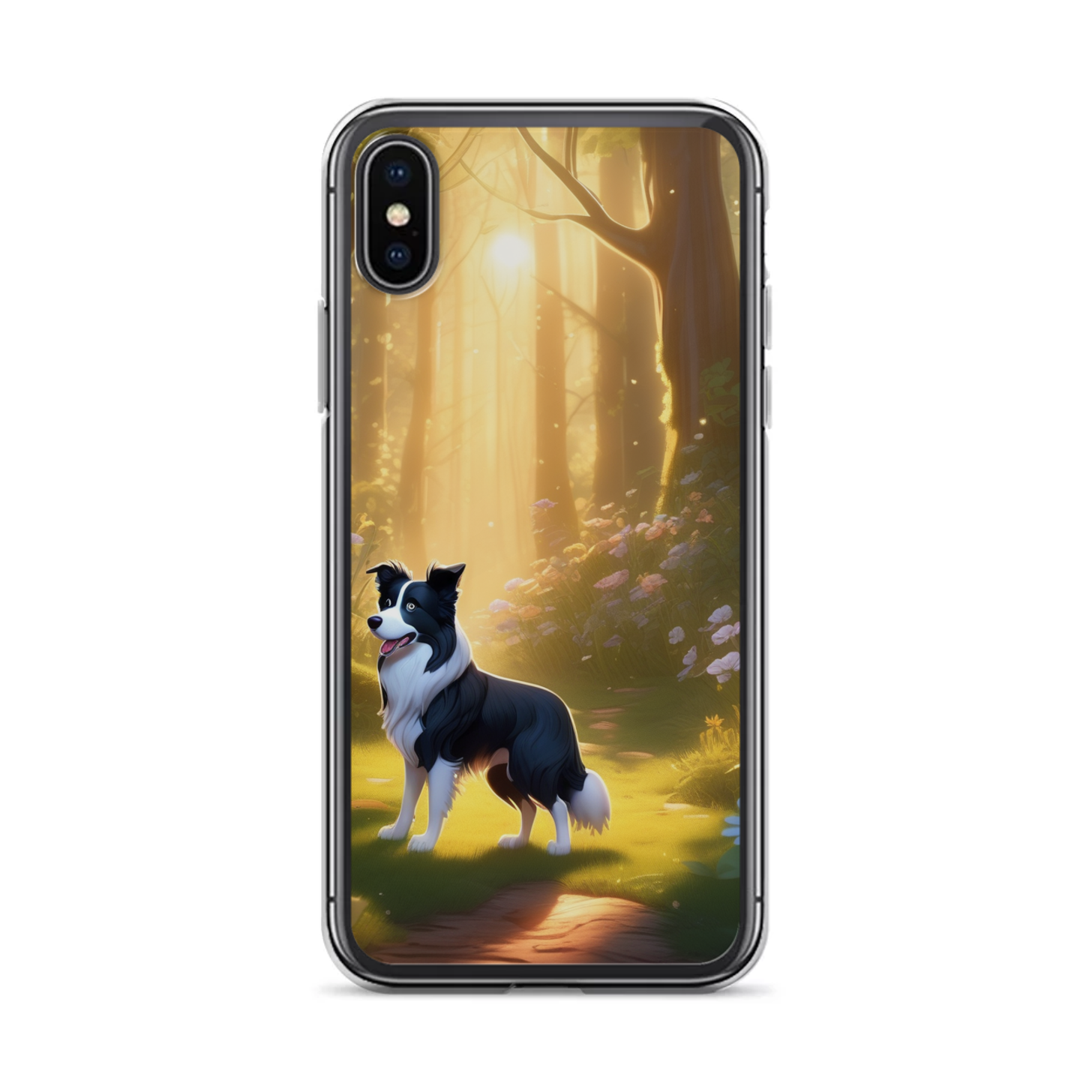 PugMug Custom Border Collie iPhone Case