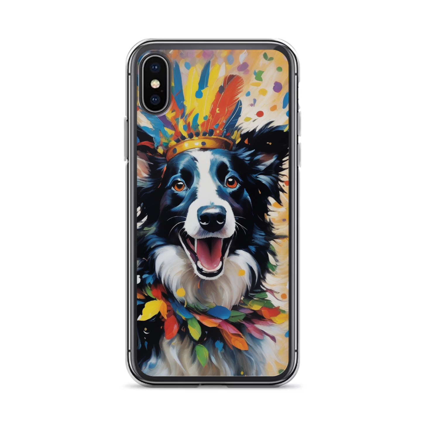 PugMug Custom Border Collie iPhone Case
