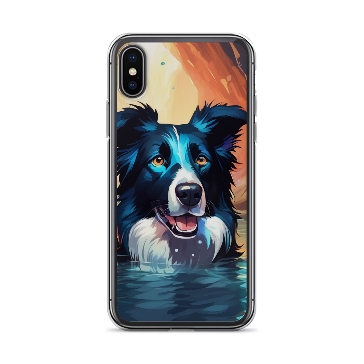 PugMug Custom Border Collie iPhone Case