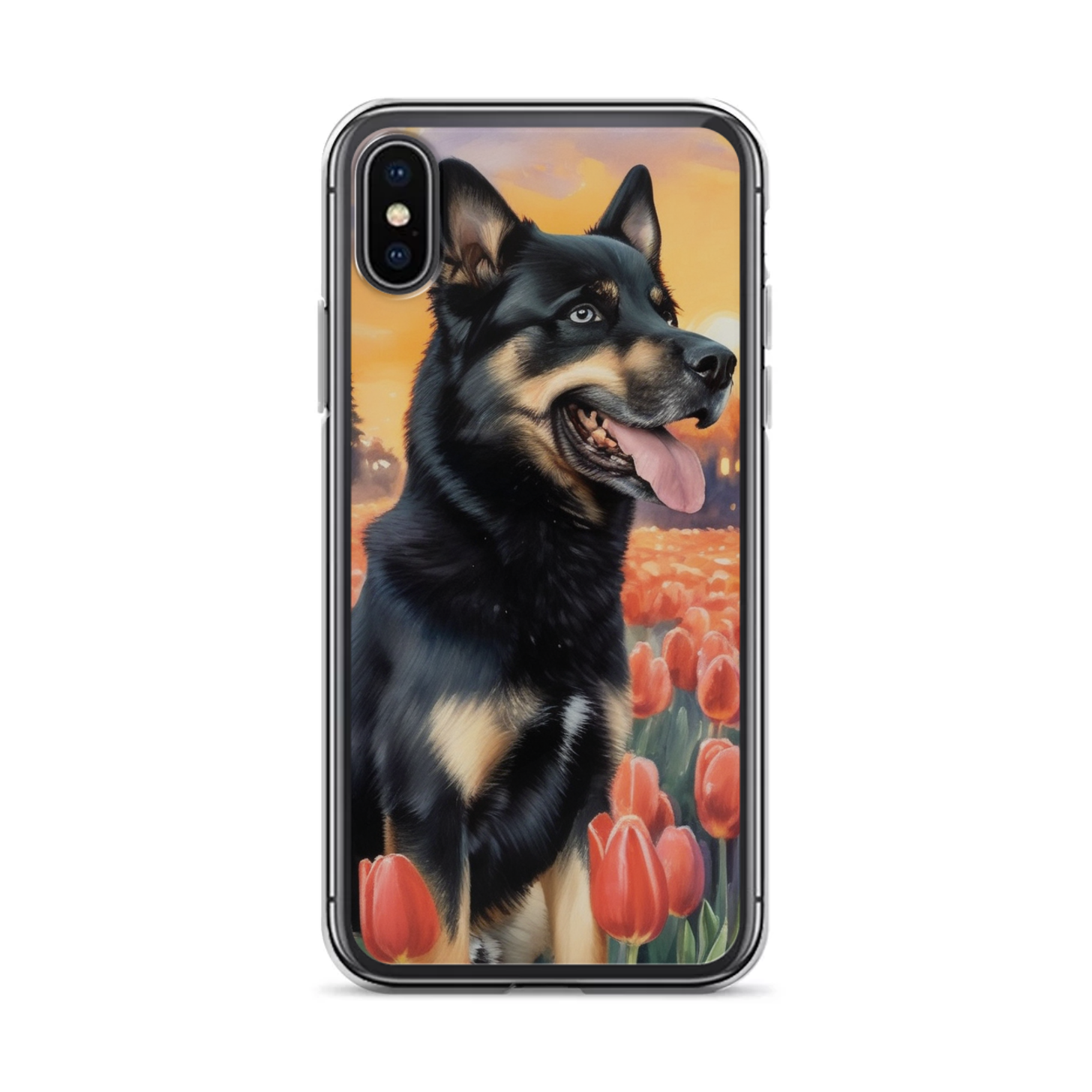 PugMug Custom Blue iPhone Case