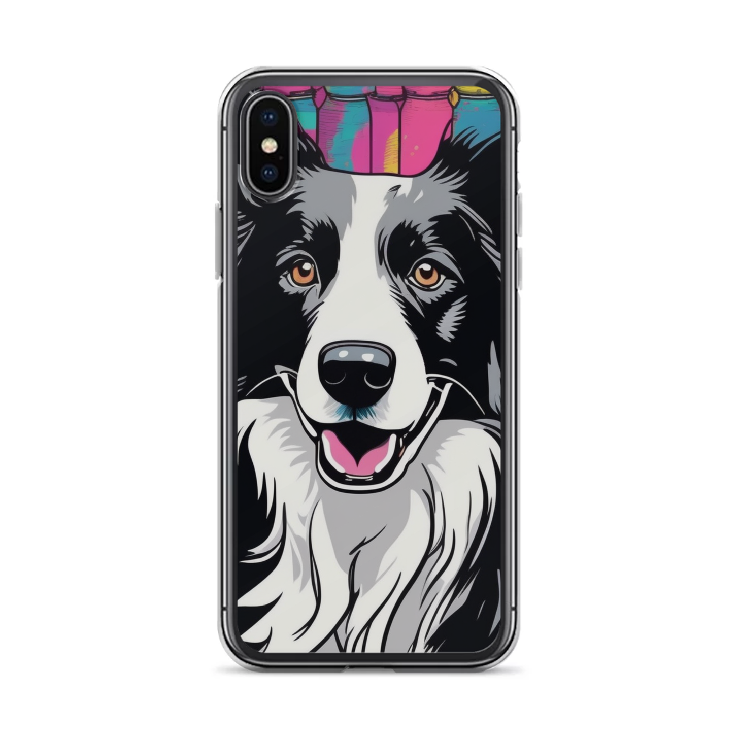 PugMug Custom Border Collie iPhone Case
