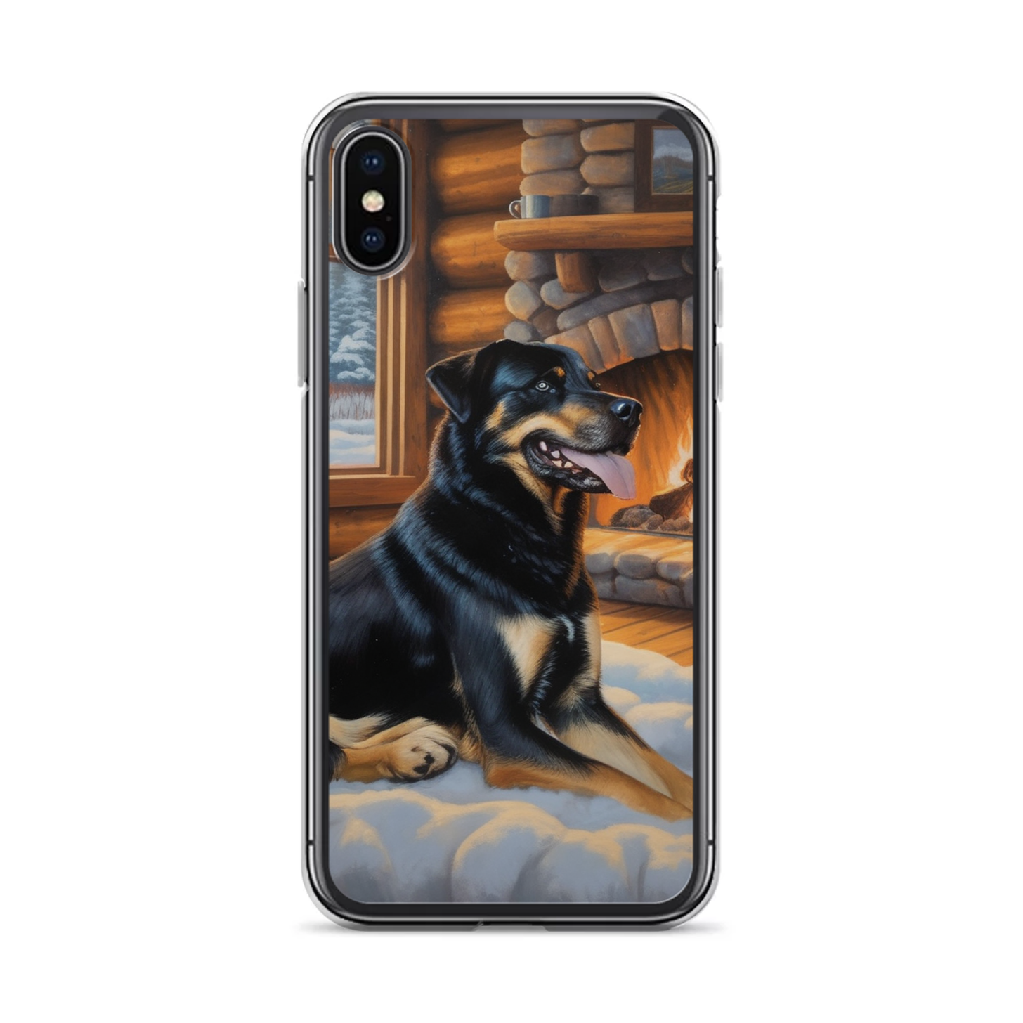 PugMug Custom Blue iPhone Case