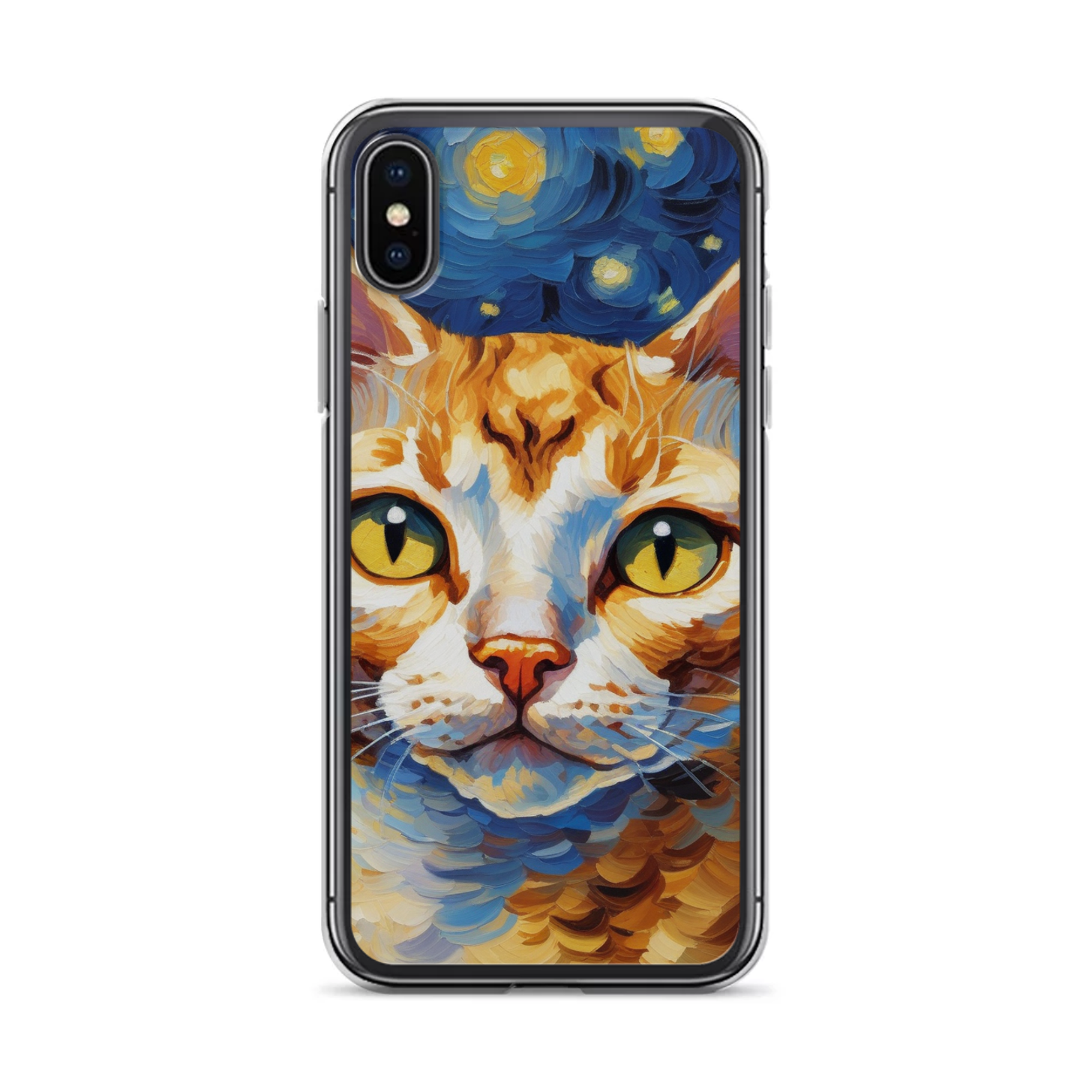 PugMug Custom Tabby Devon Rex Cat iPhone Case