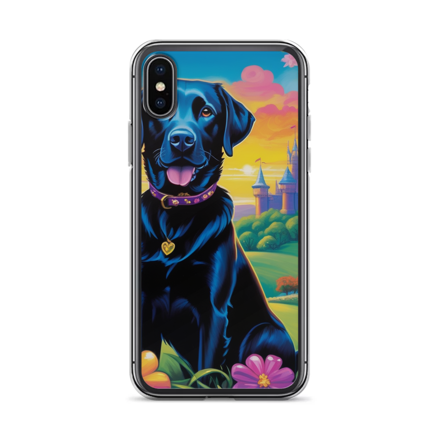 PugMug Custom Black Labrador Retriever iPhone Case