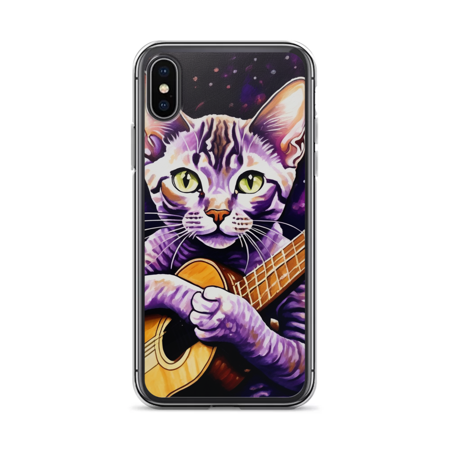PugMug Custom Tabby Devon Rex Cat iPhone Case
