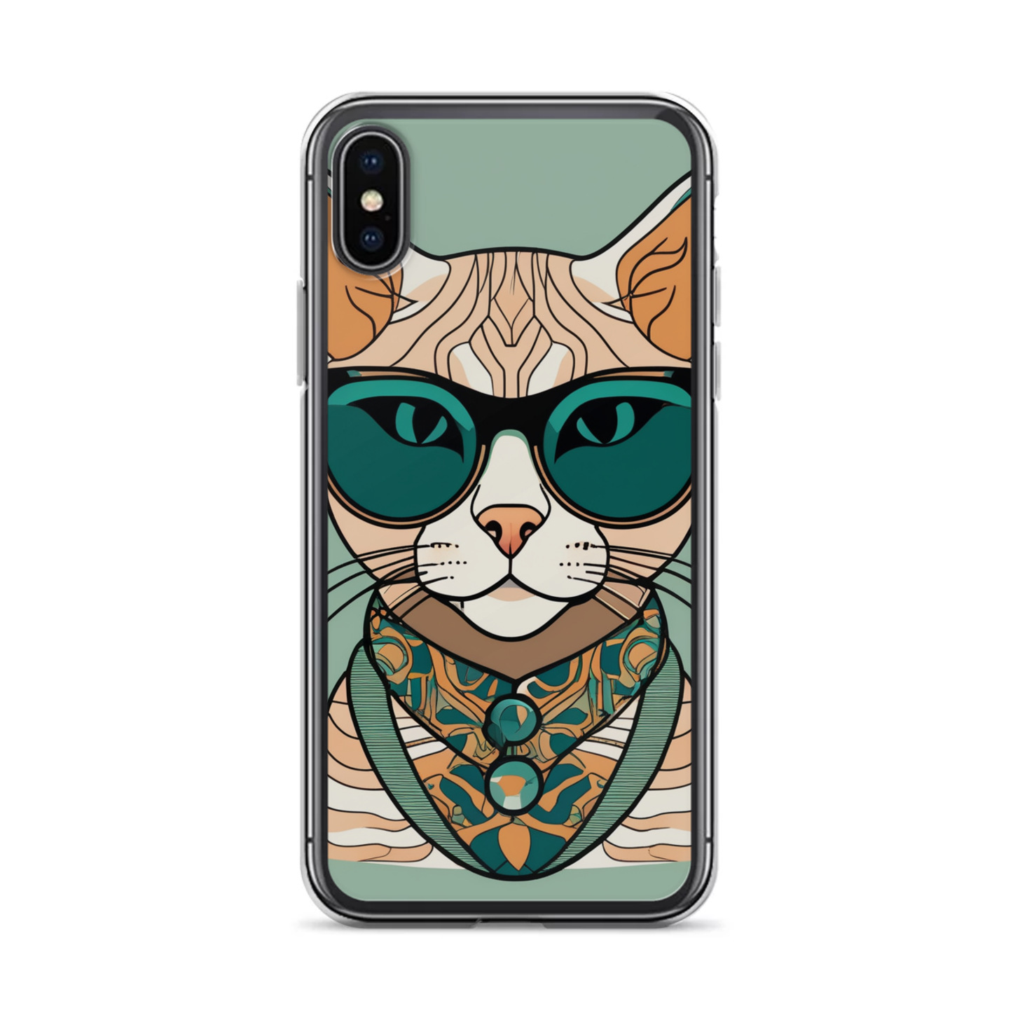 PugMug Custom Tabby Devon Rex Cat iPhone Case