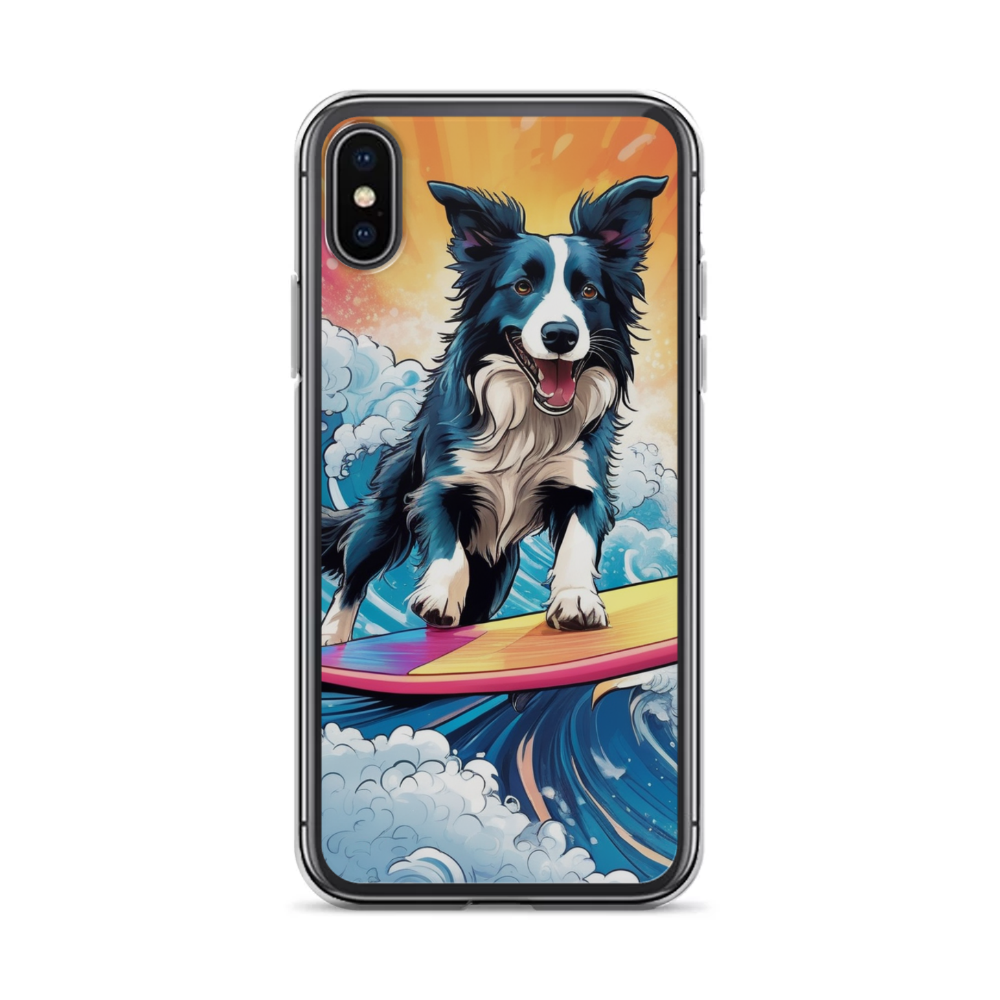 PugMug Custom Border Collie iPhone Case