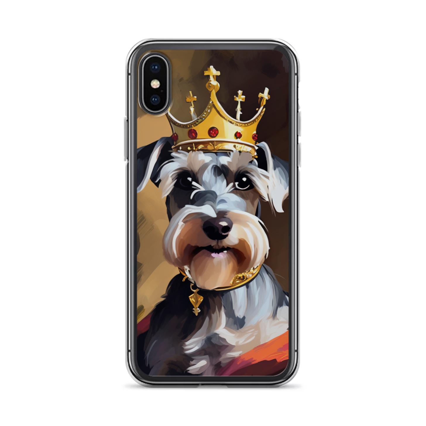 PugMug Custom Miniature Schnauzer iPhone Case