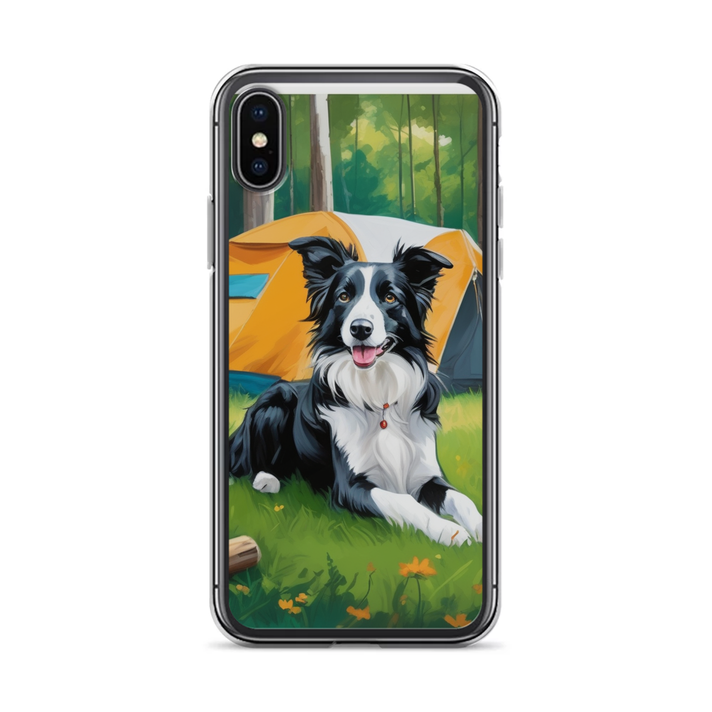 PugMug Custom Border Collie iPhone Case