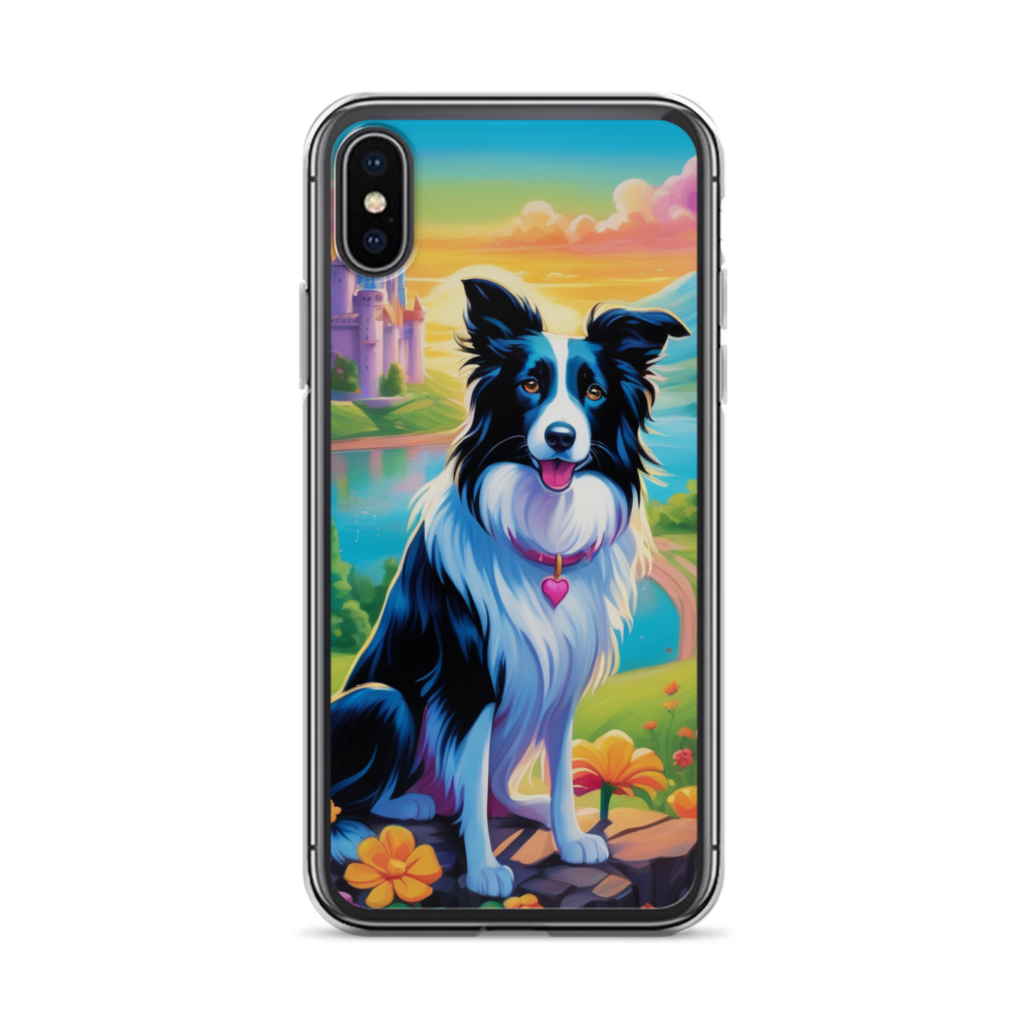 PugMug Custom Border Collie iPhone Case