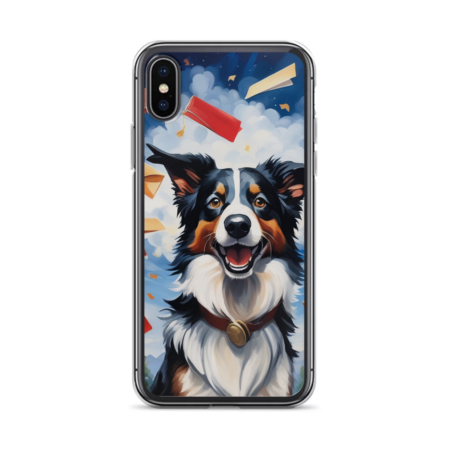PugMug Custom Border Collie iPhone Case