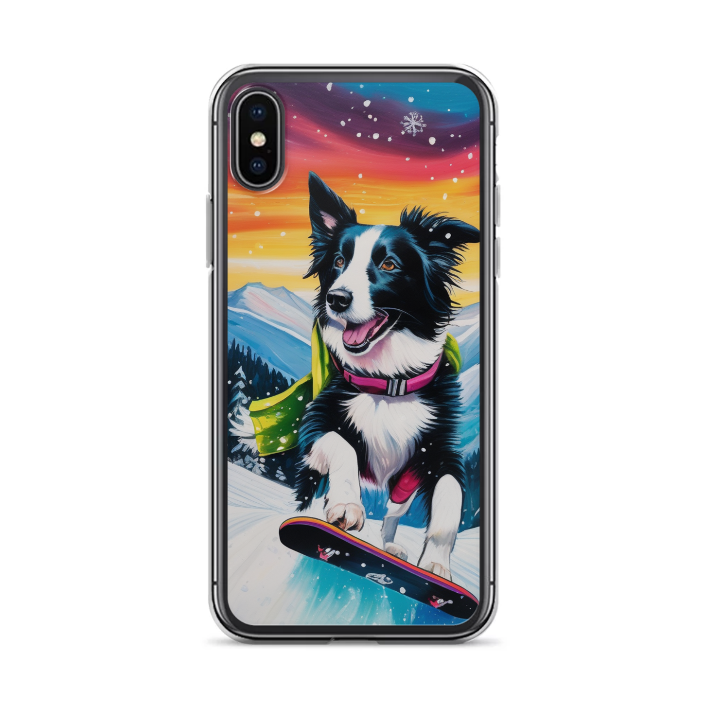 PugMug Custom Border Collie iPhone Case