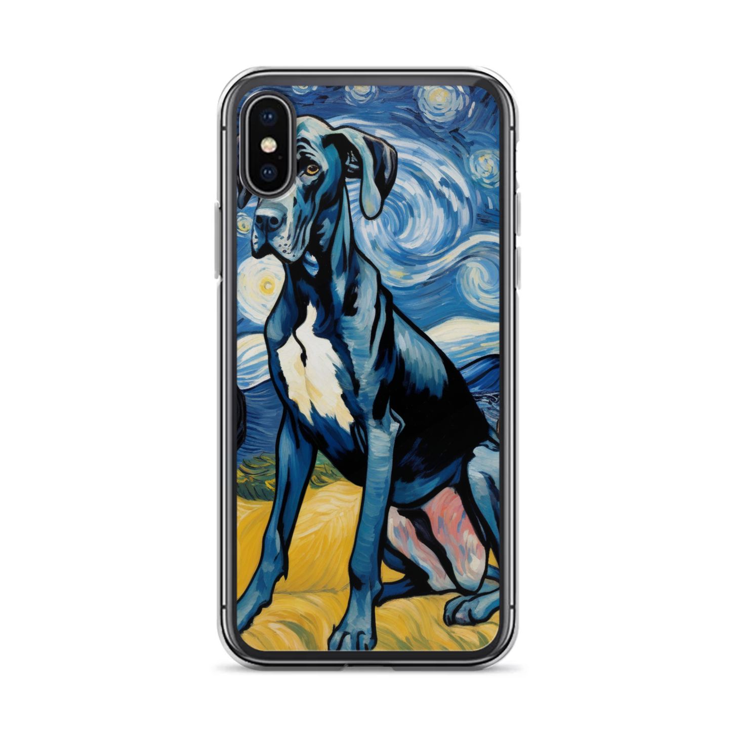 PugMug Custom Great Dane iPhone Case