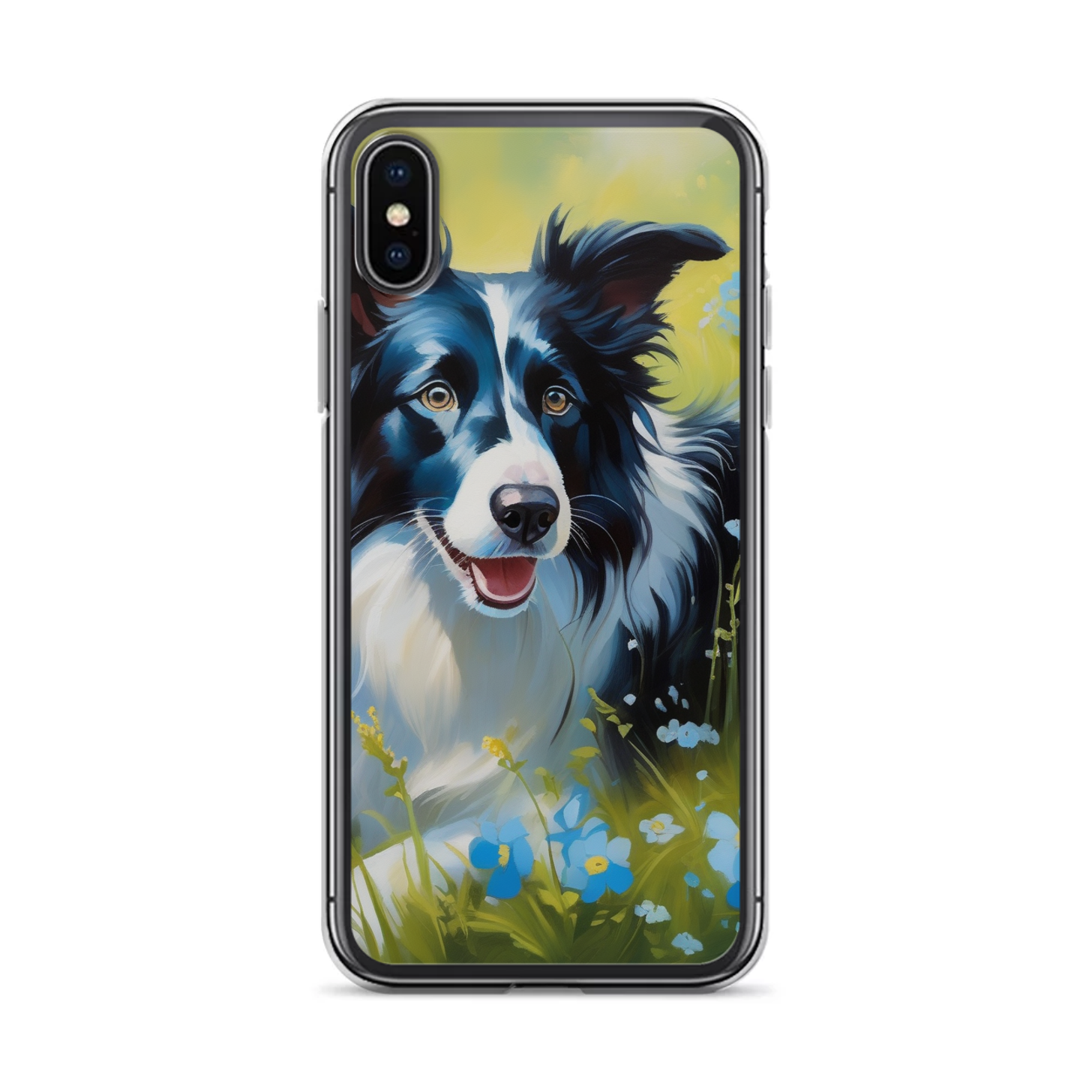 PugMug Custom Border Collie iPhone Case