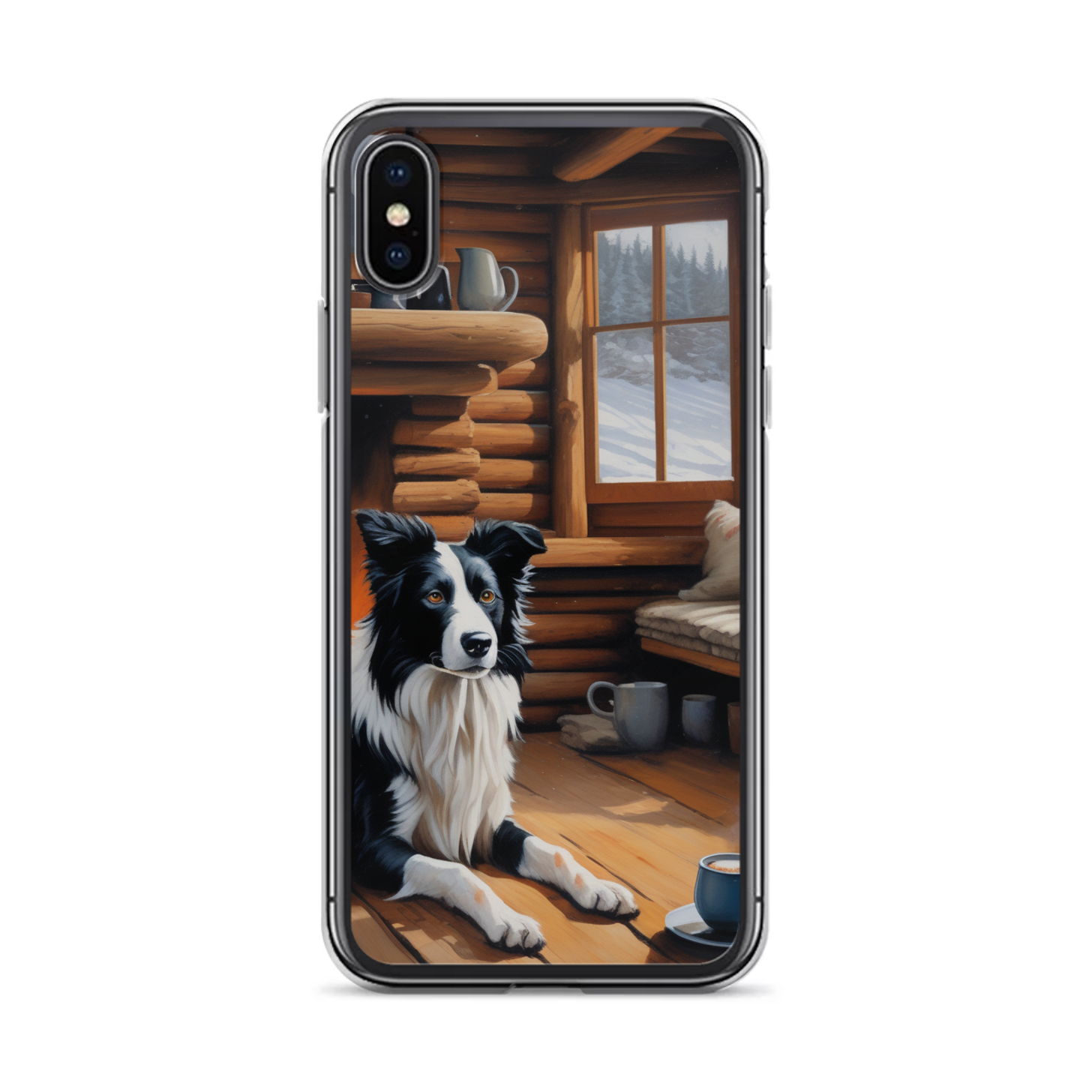 PugMug Custom Border Collie iPhone Case