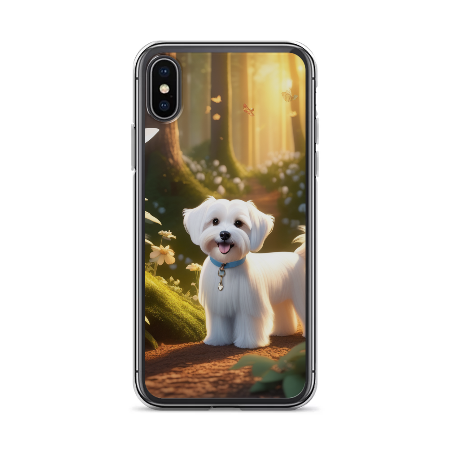 PugMug Custom White Havanese Dog iPhone Case