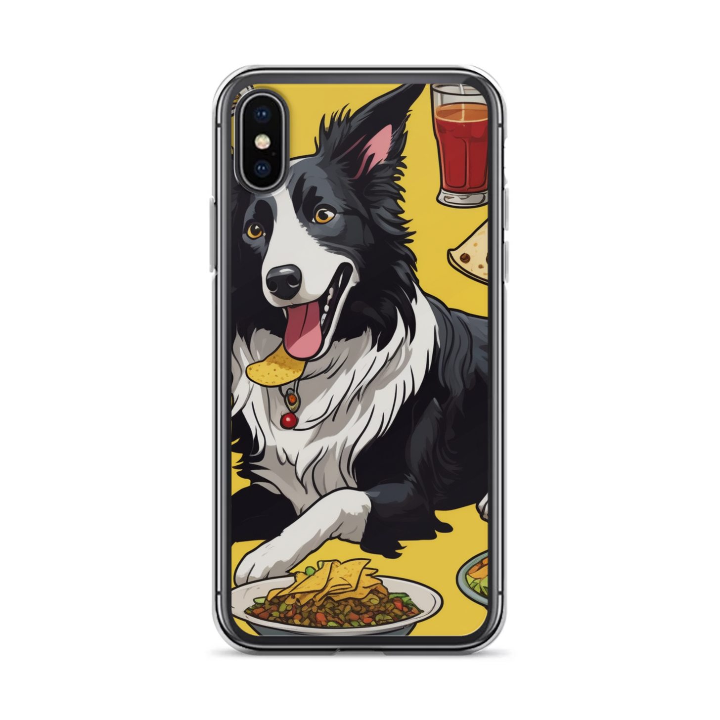 PugMug Custom Border Collie iPhone Case