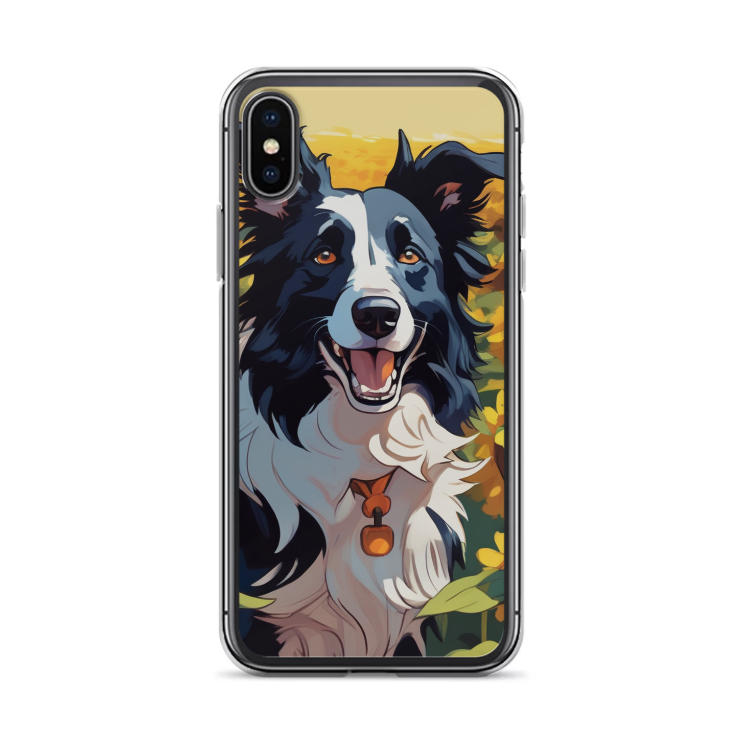 PugMug Custom Border Collie iPhone Case