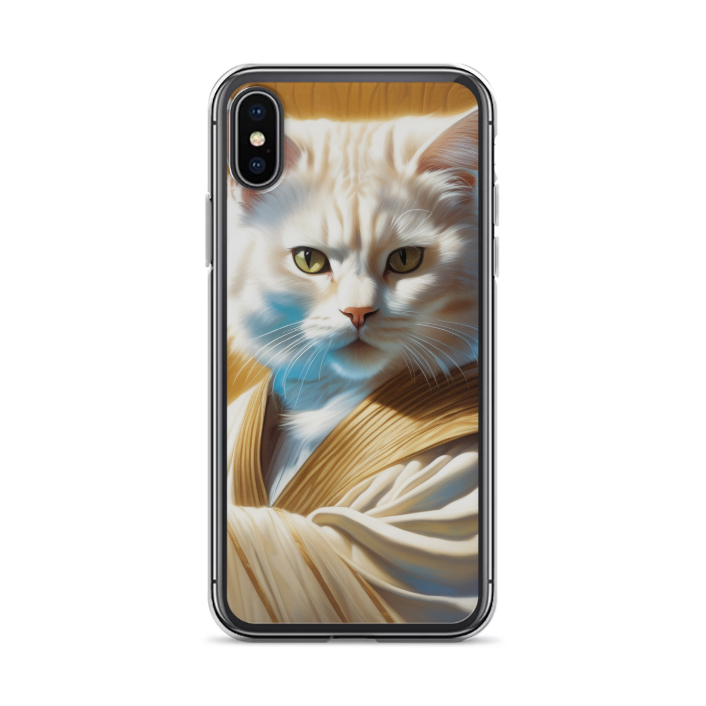 PugMug Custom White Exotic Cat iPhone Case