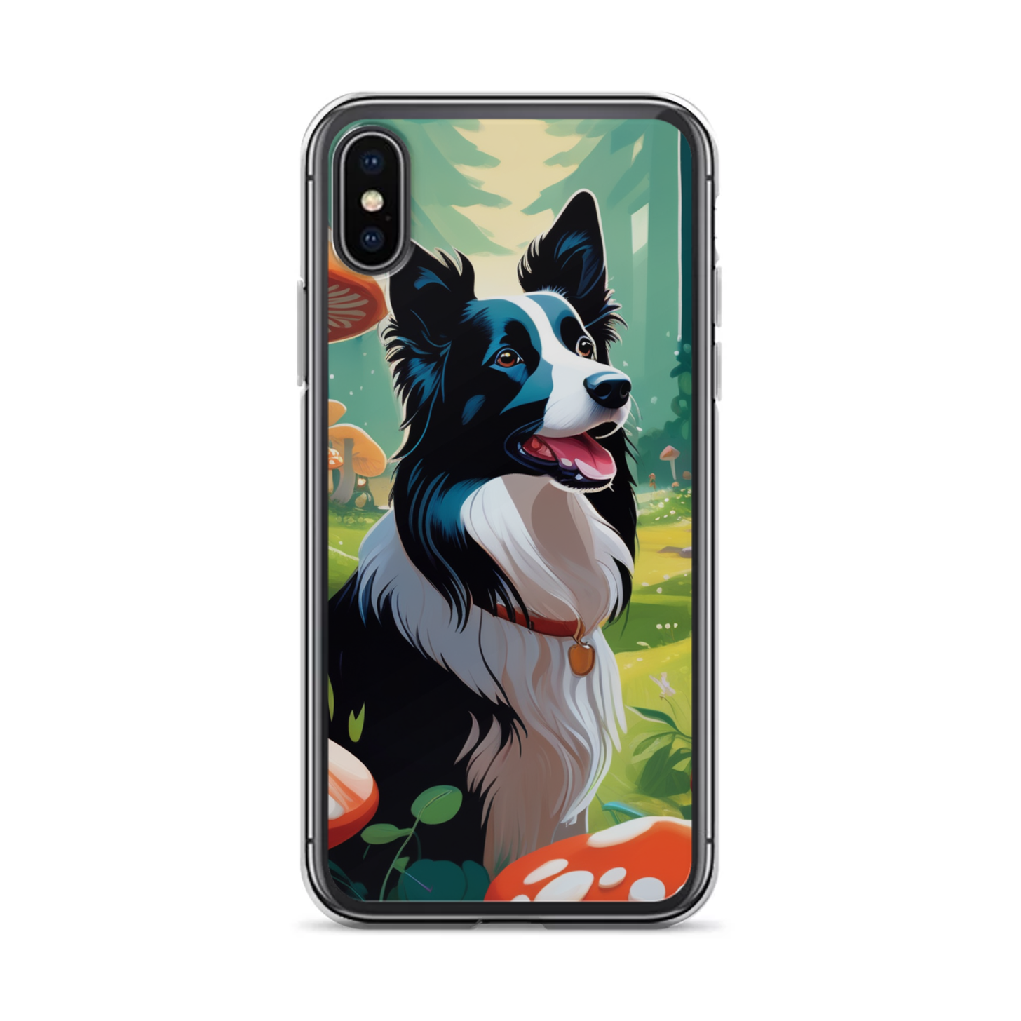PugMug Custom Border Collie iPhone Case
