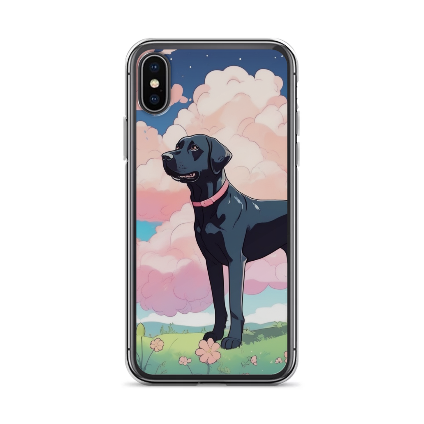 PugMug Custom Black Labrador Retriever iPhone Case