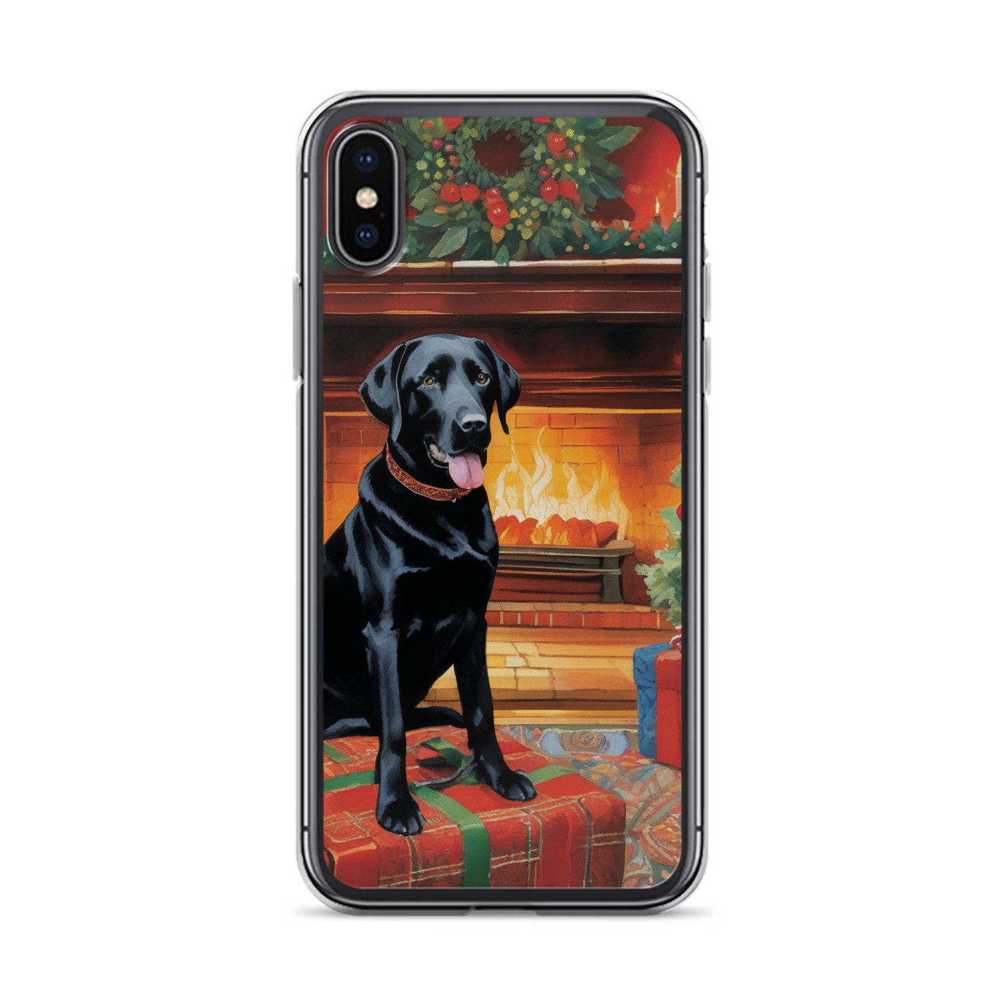 PugMug Custom Black Labrador Retriever iPhone Case