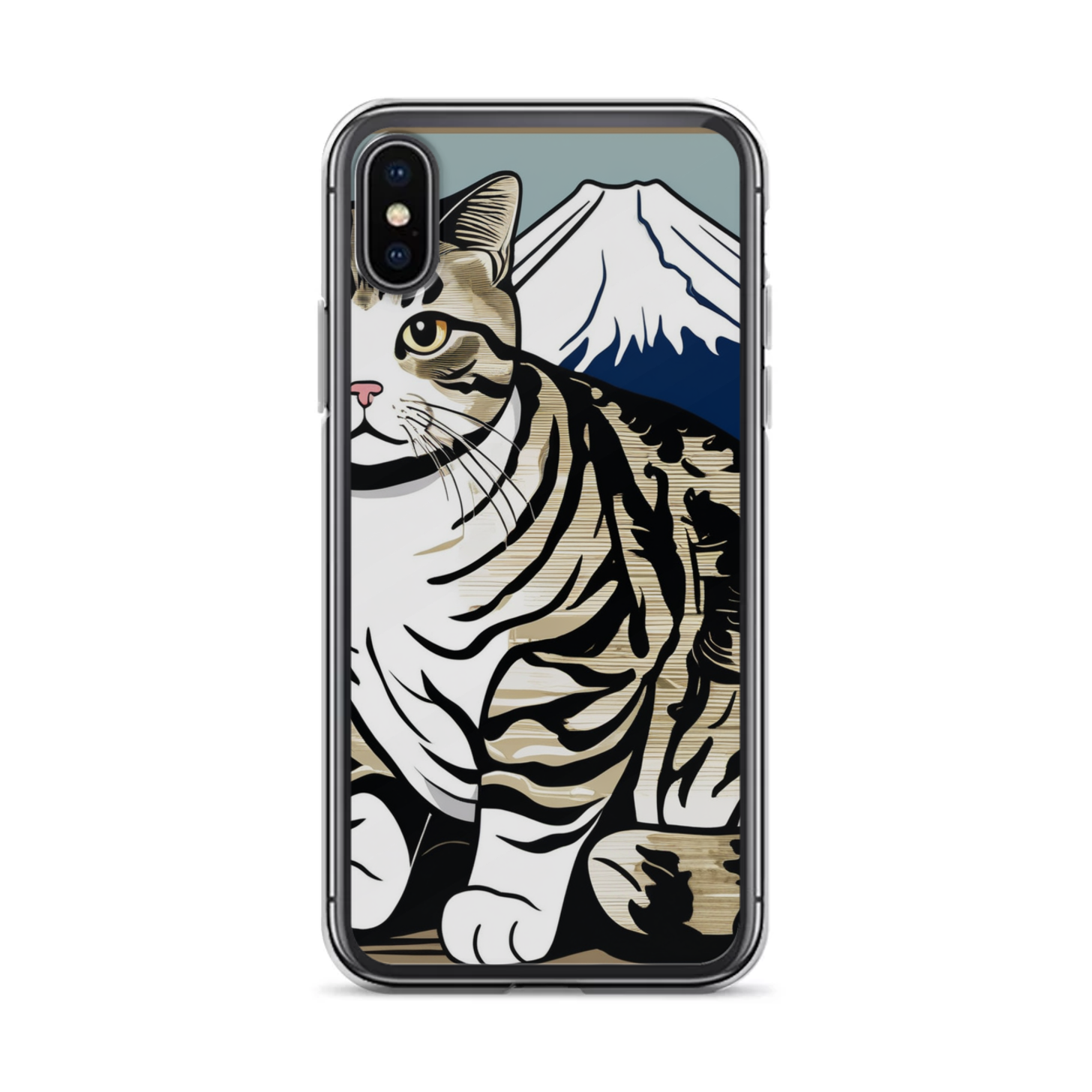 PugMug Custom Tabby Scottish Fold Cat iPhone Case