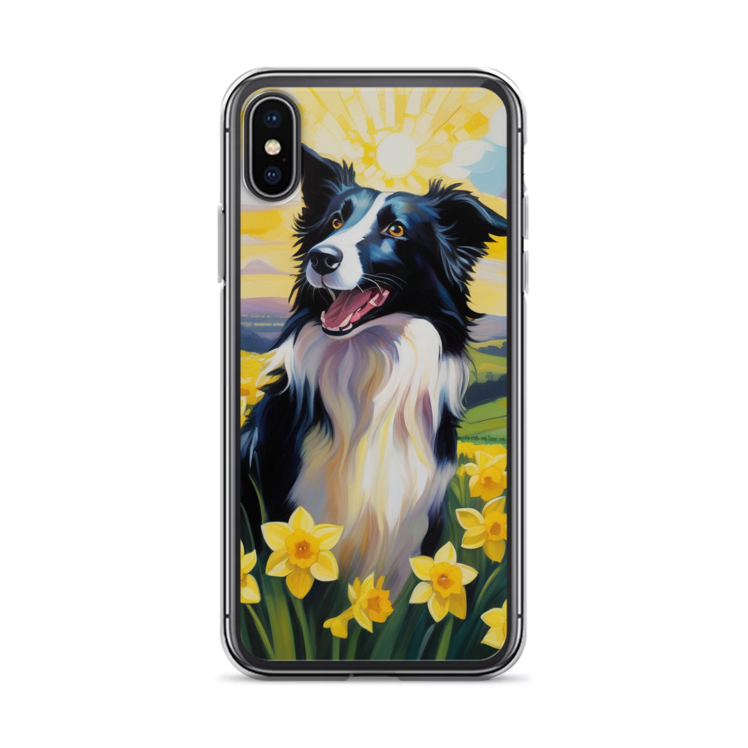 PugMug Custom Border Collie iPhone Case