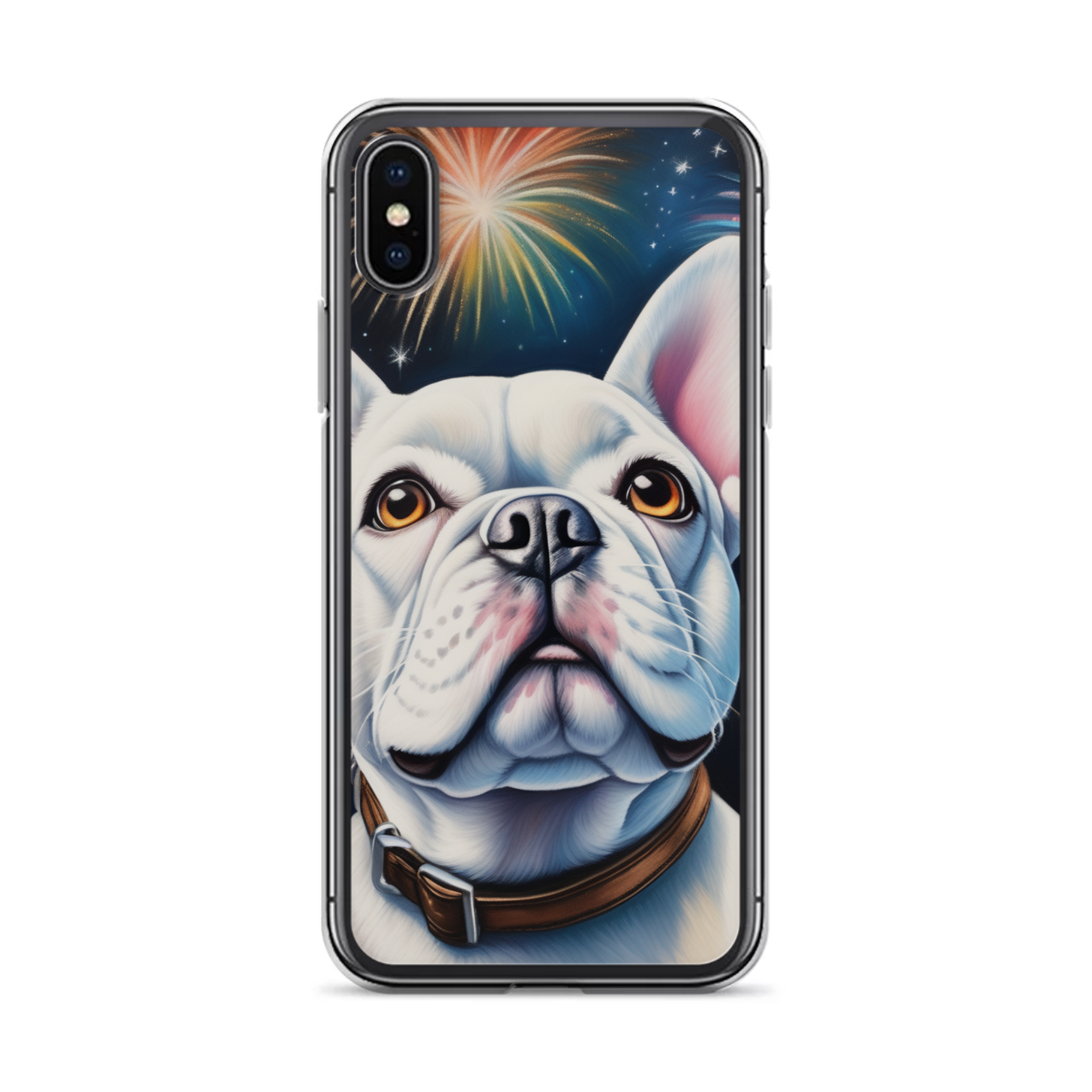 PugMug Custom White French Bulldog iPhone Case