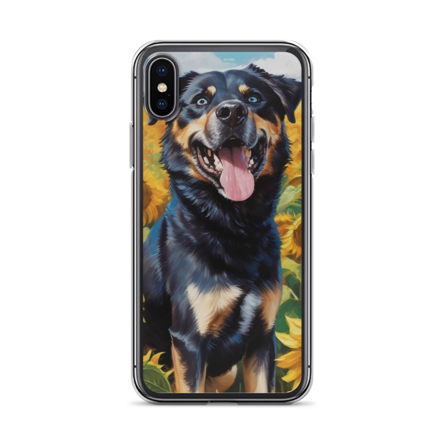 PugMug Custom Blue iPhone Case