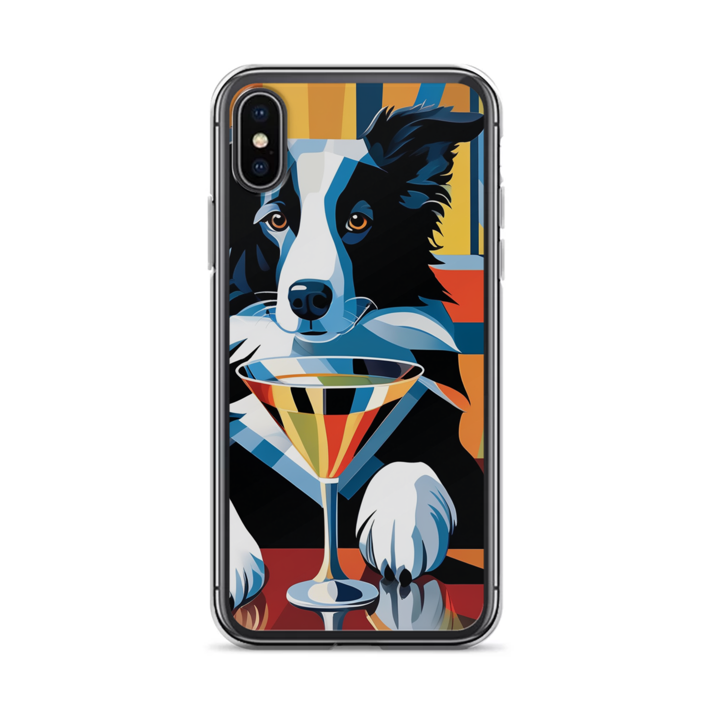 PugMug Custom Border Collie iPhone Case