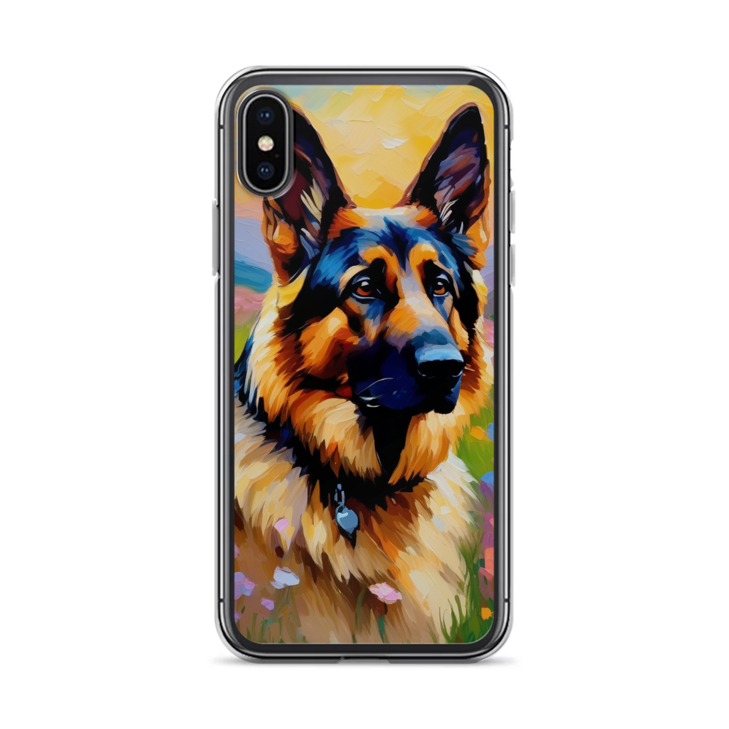 PugMug Custom German Shepherd Dog iPhone Case