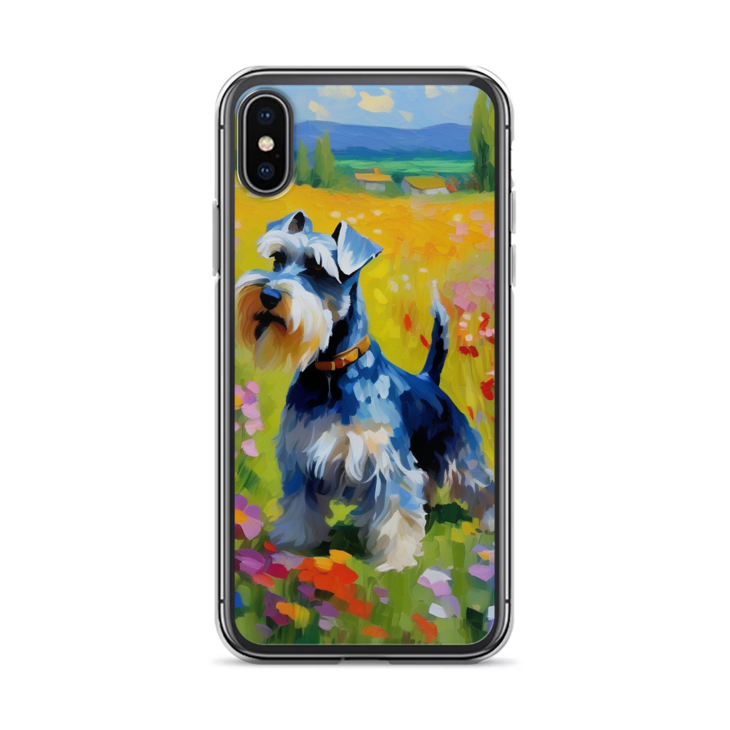 PugMug Custom Miniature Schnauzer iPhone Case