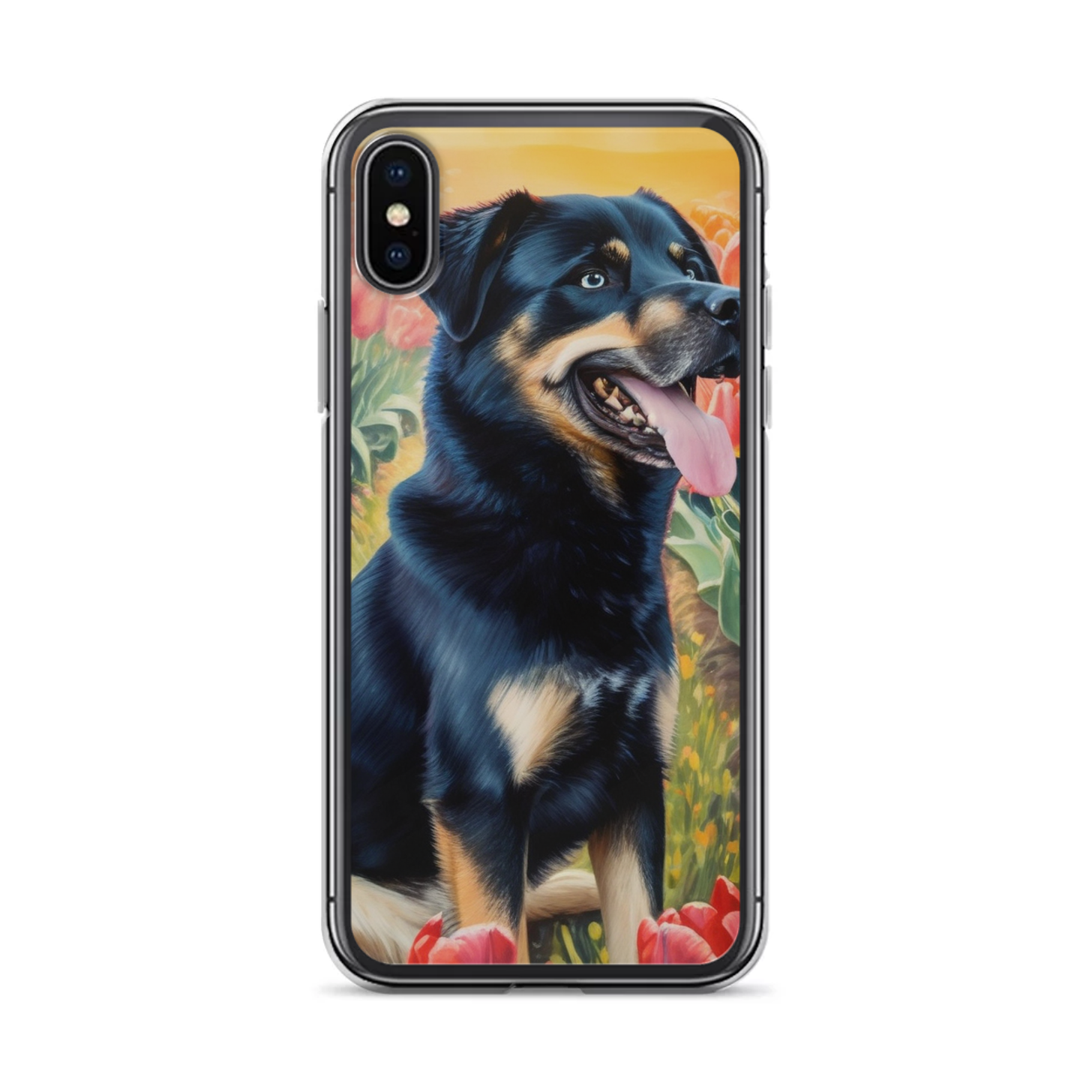 PugMug Custom Blue iPhone Case