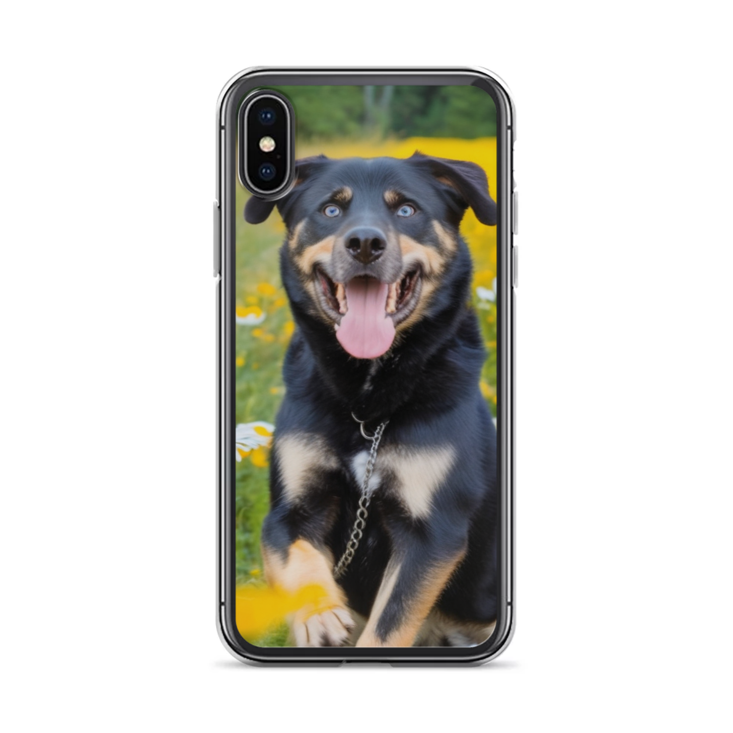 PugMug Custom Blue iPhone Case
