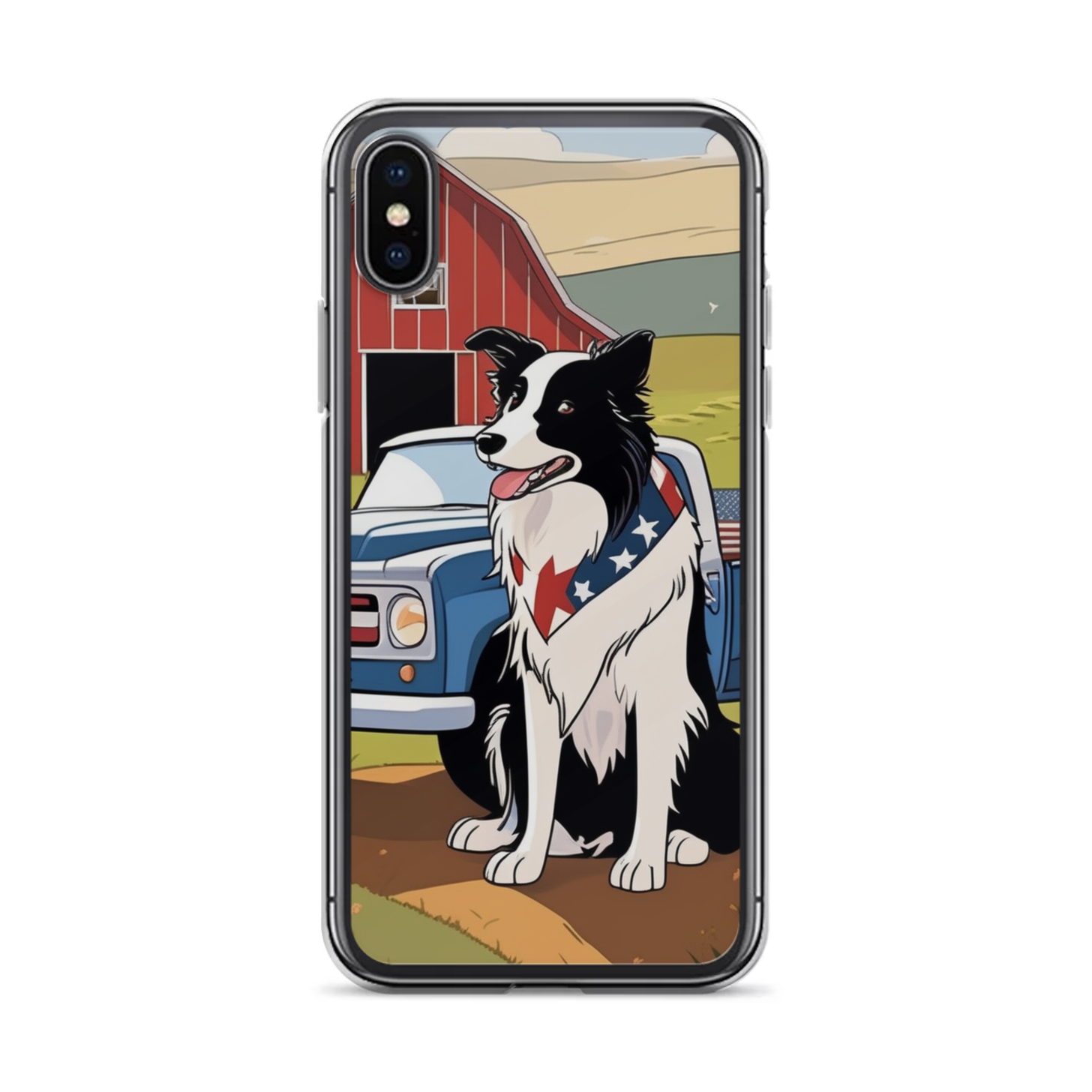 PugMug Custom Border Collie iPhone Case